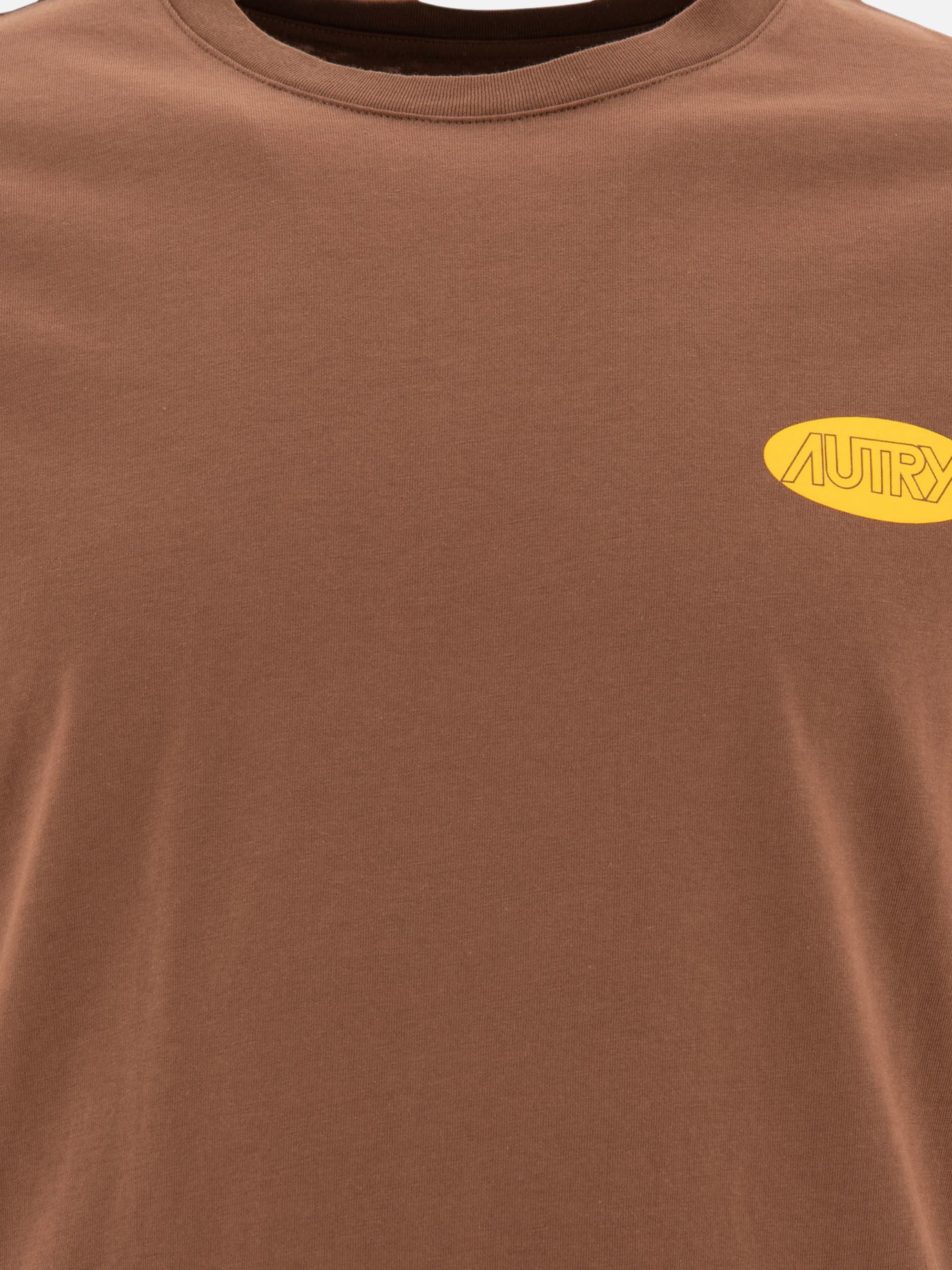 Autry T-shirt with logo Brown