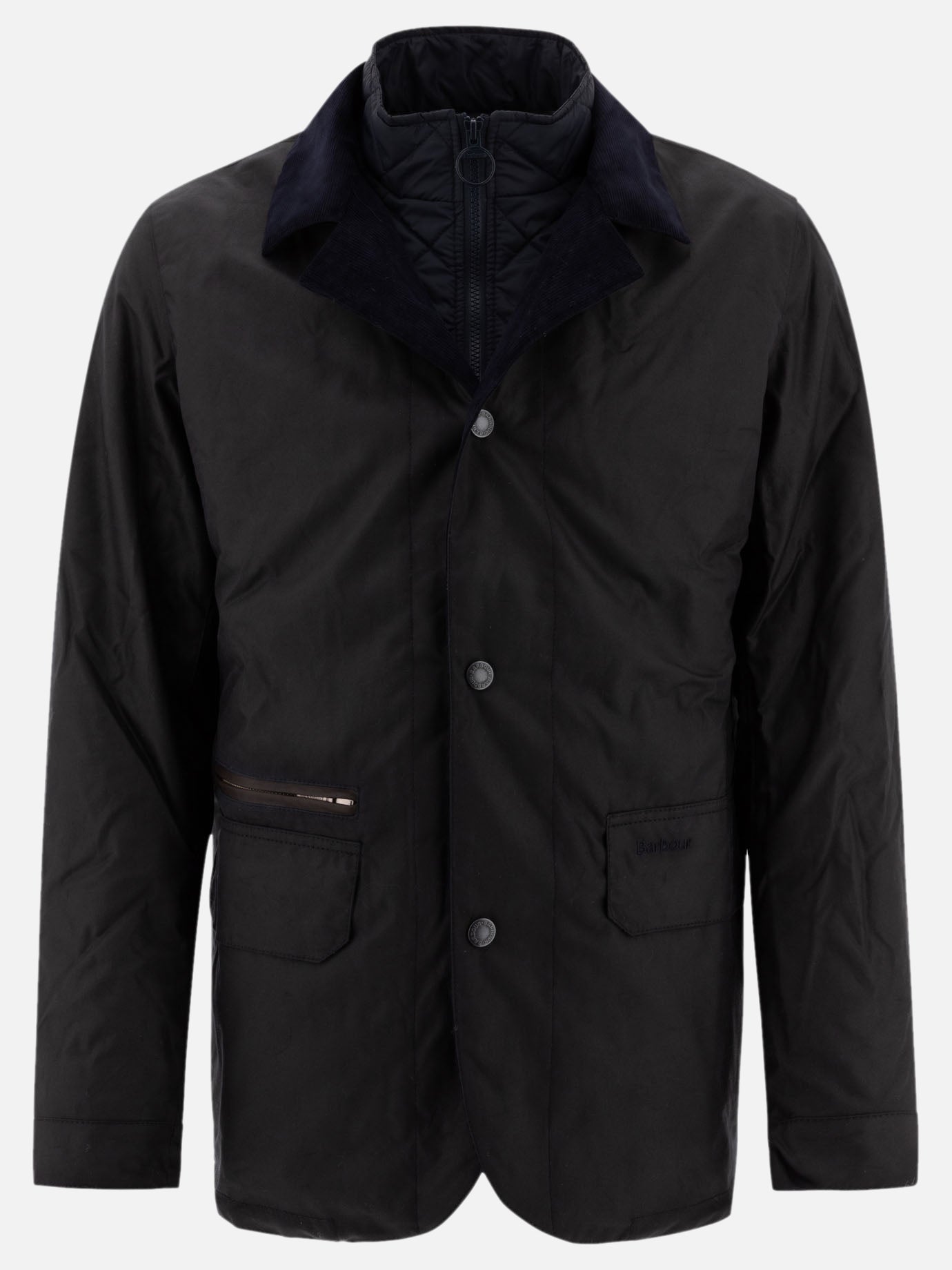 Barbour &quot;Utility Sapper&quot; waxed jacket 14592854_S Blue thumbnail_1