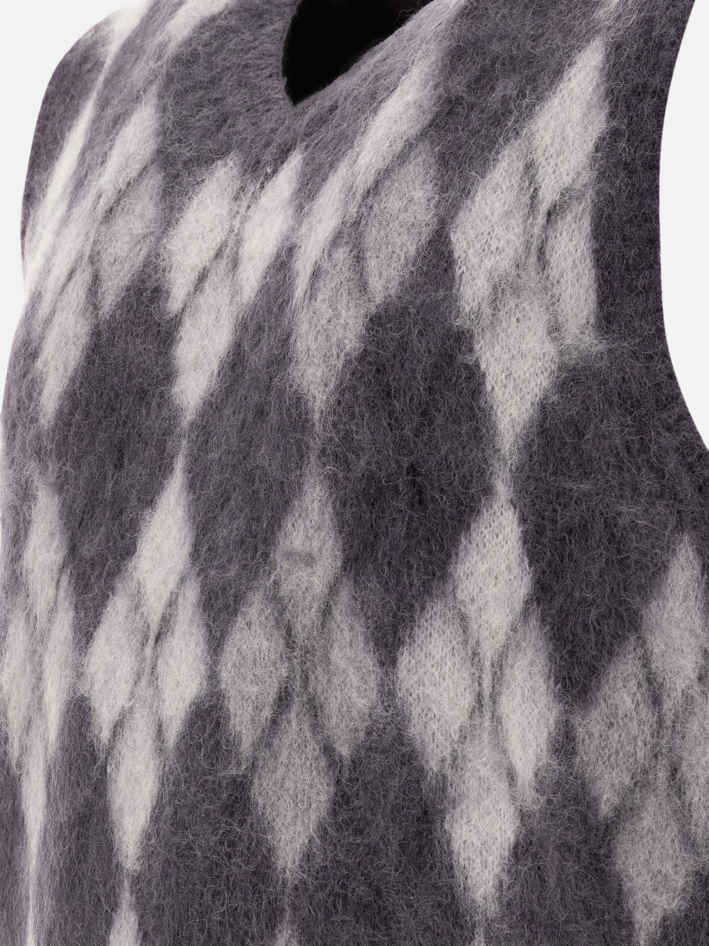 Beams Plus &quot;Argyle&quot; vest 15797019_S Grey thumbnail_4