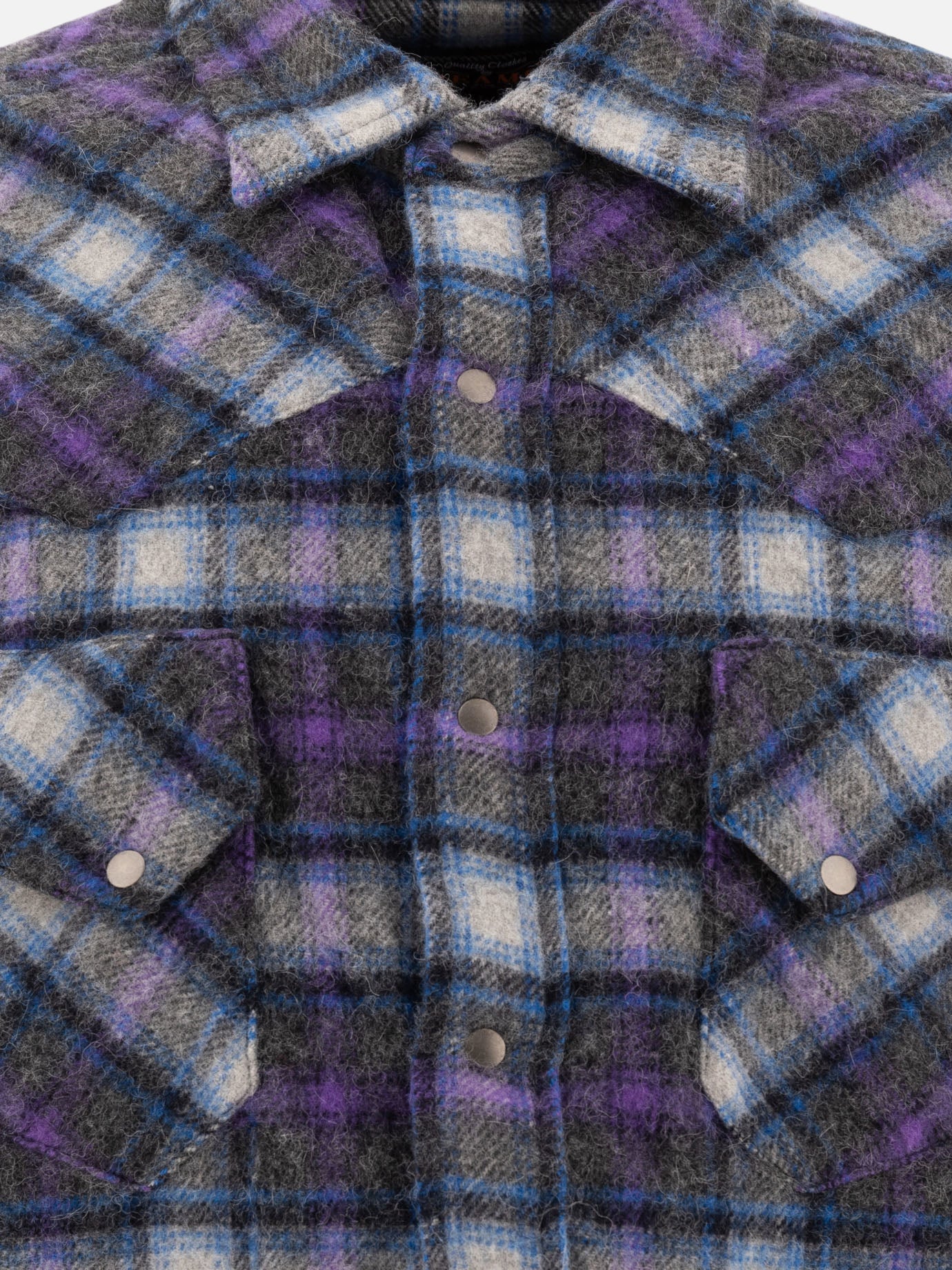 Casual shirts Check  Purple - Beams Plus Men | PDP | VIETTI Online Store | Zoom-Modal_3
