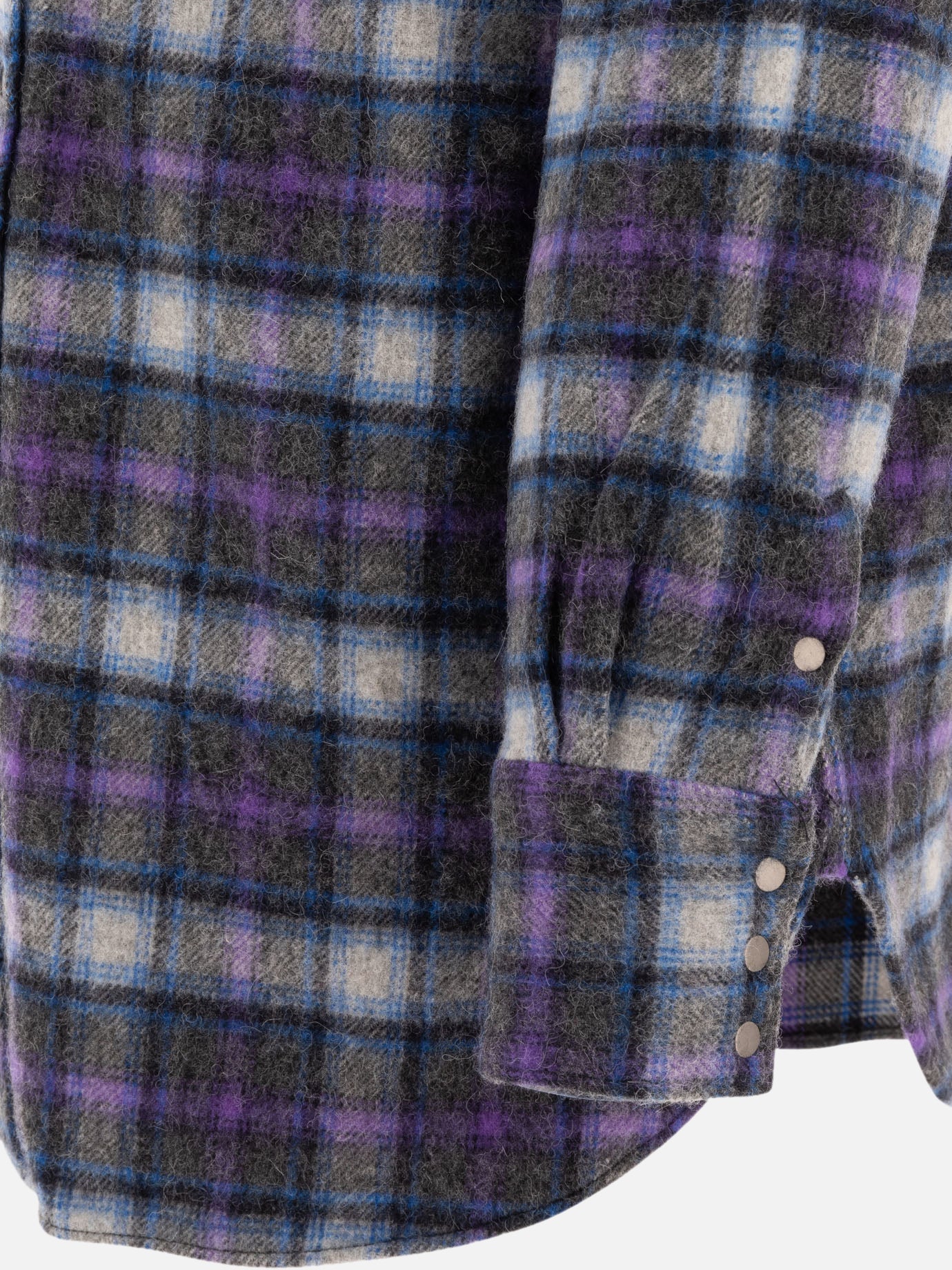 Casual shirts Check  Purple - Beams Plus Men | PDP | VIETTI Online Store | Zoom-Modal_4
