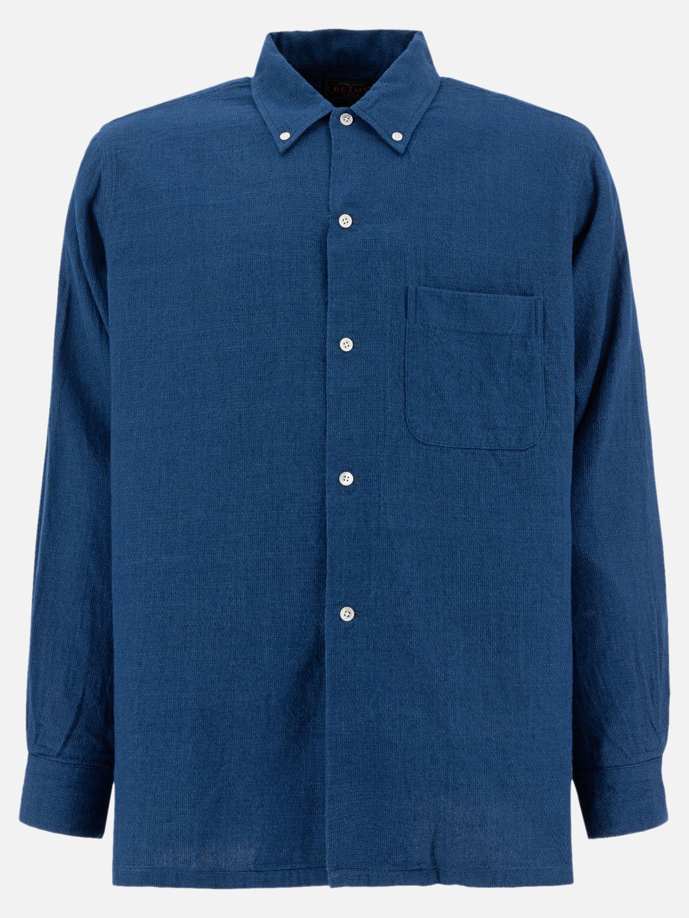 Casual shirts Solid colour  Blue - Beams Plus Men | PDP | VIETTI Online Store | Zoom-Modal

