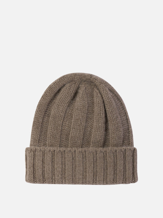 Beanies 100% cashmere  Brown - Beams Plus Men | PLP | VIETTI Online Store 
