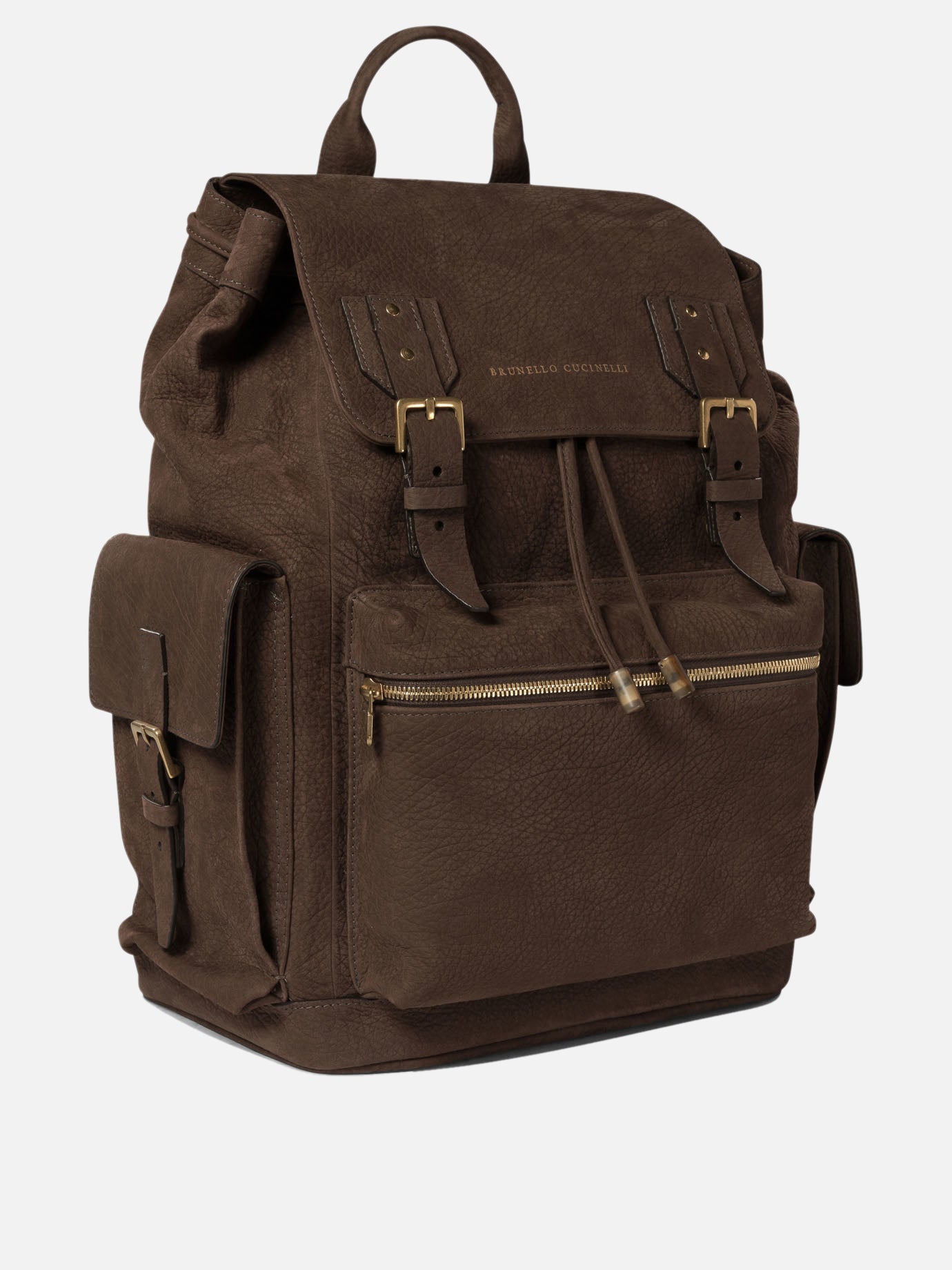 Brunello Cucinelli "City" backpack Brown