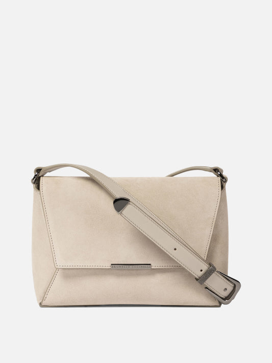 Brunello Cucinelli "Envelope" shoulder bag Grey