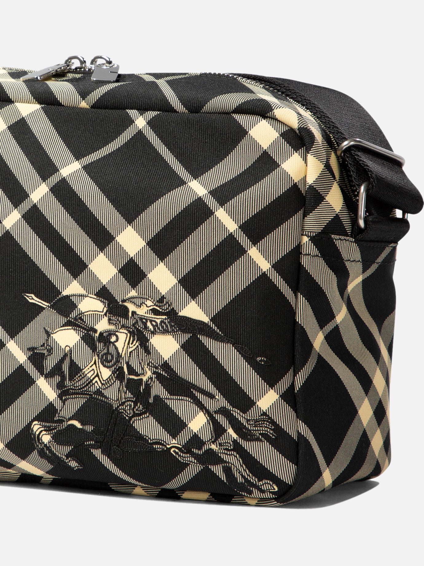 Burberry "Check" crossbody bag Black