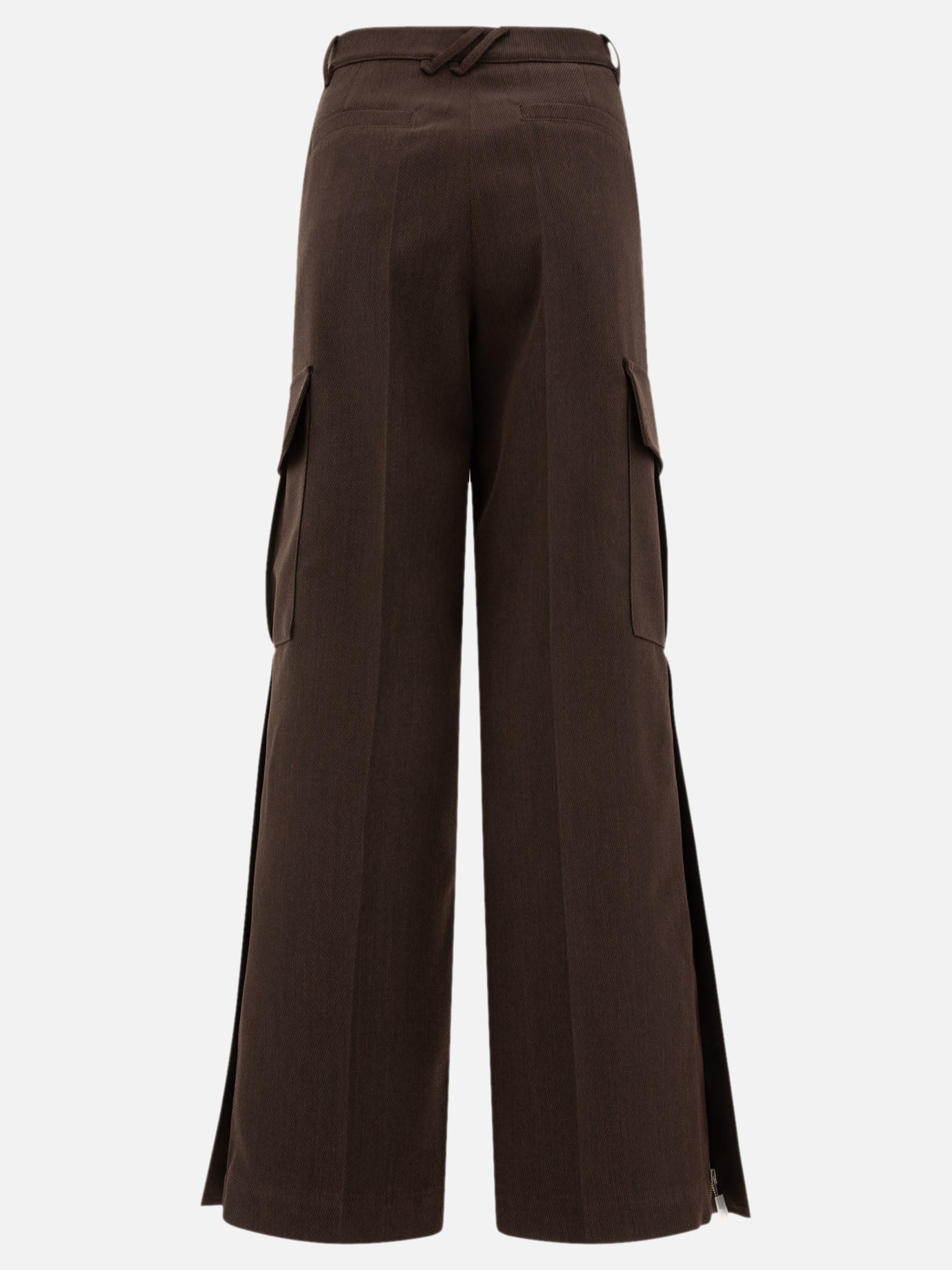 Burberry Wool cargo trousers Brown