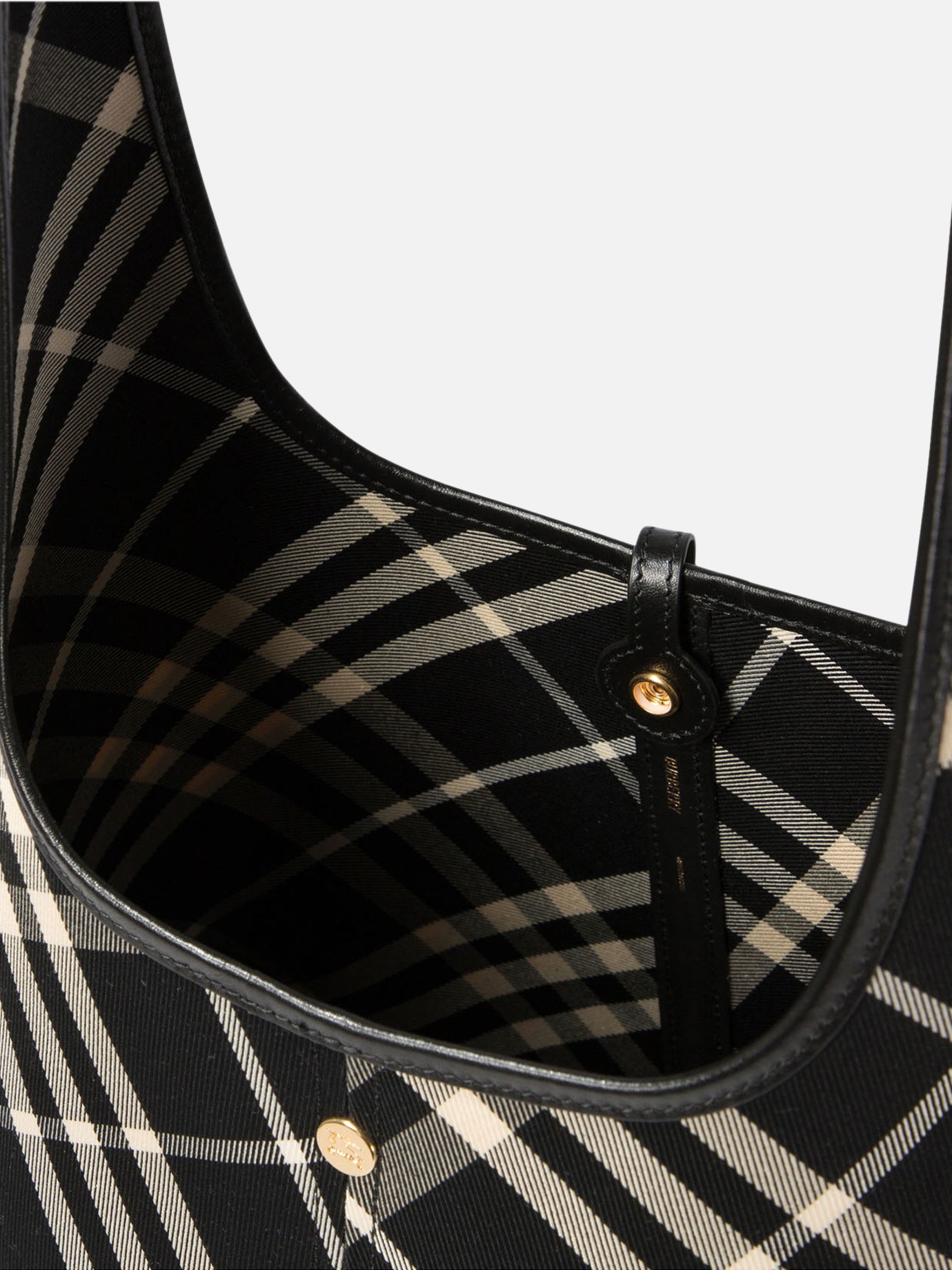 Burberry "Check Small" shoulder bag Black