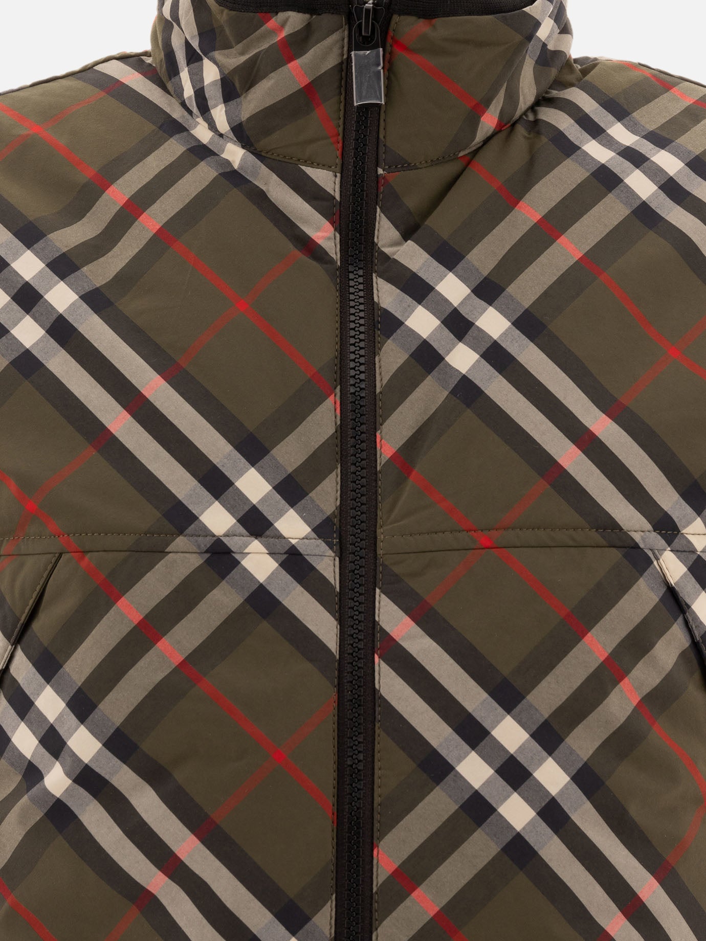 Burberry Nylon vest jacket Green