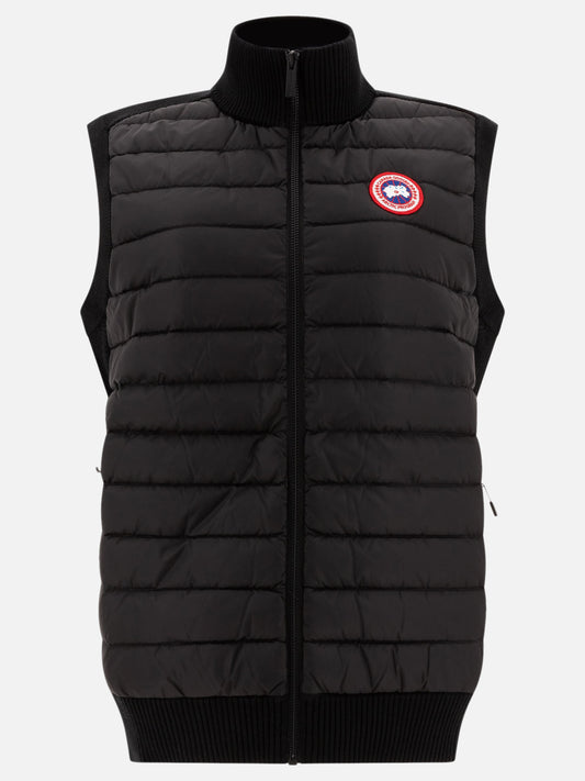 Canada Goose "Hybridge Knit" vest Black