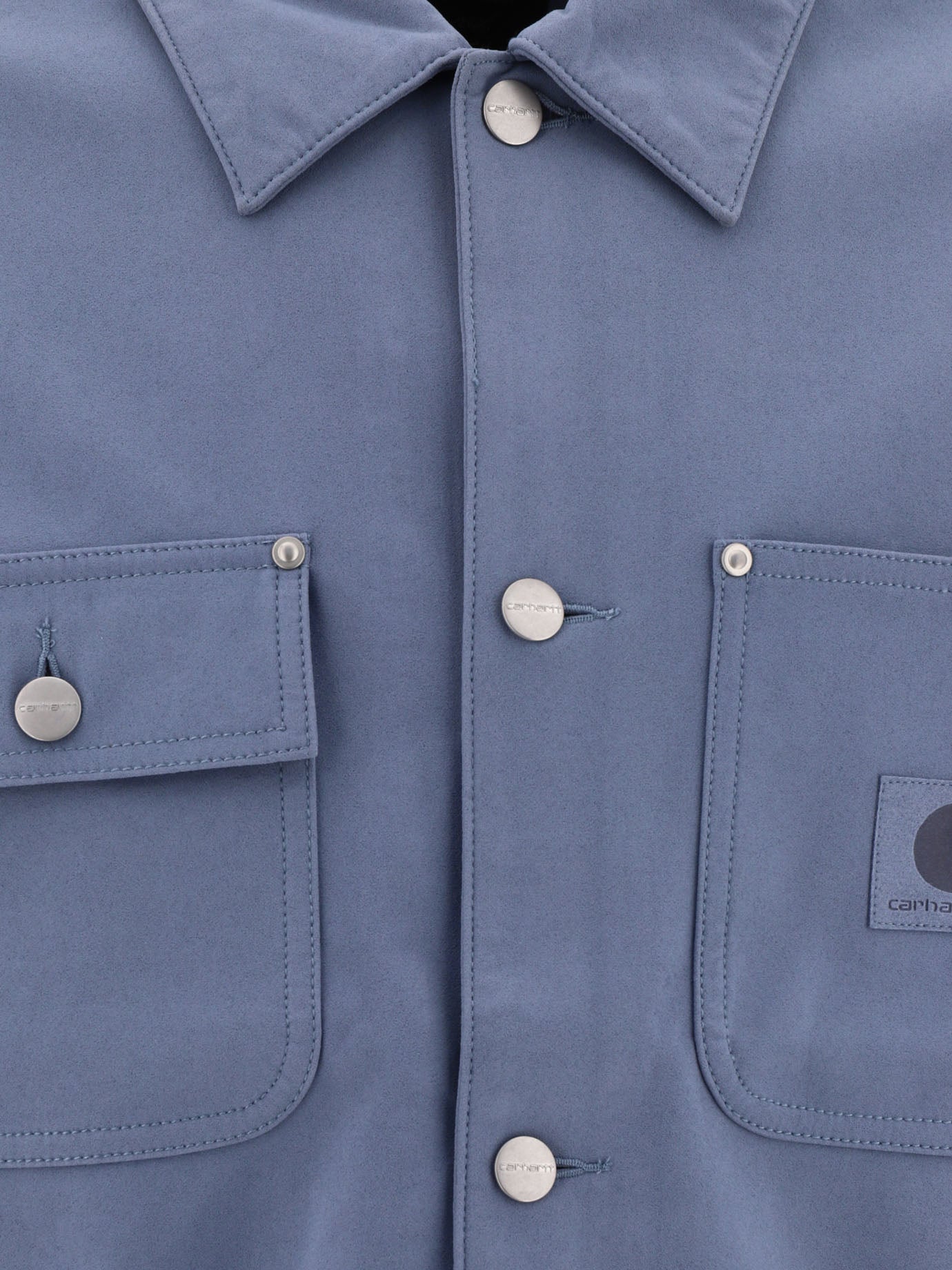 Quilted & Utility Jackets Solid colour  Light blue - Carhartt WIP Men | PDP | VIETTI Online Store | thumbnail_3