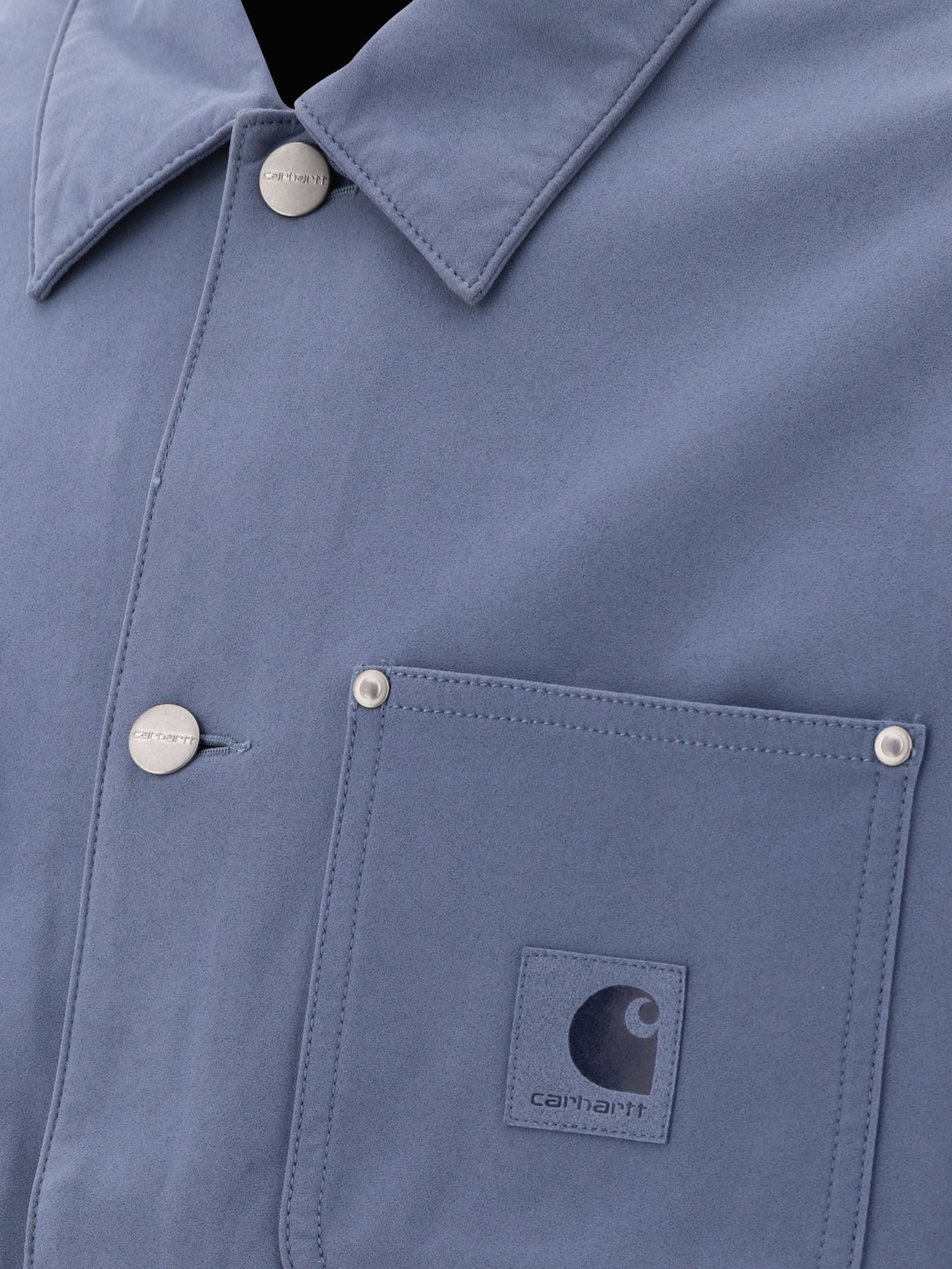 Quilted & Utility Jackets Solid colour  Light blue - Carhartt WIP Men | PDP | VIETTI Online Store | thumbnail_4