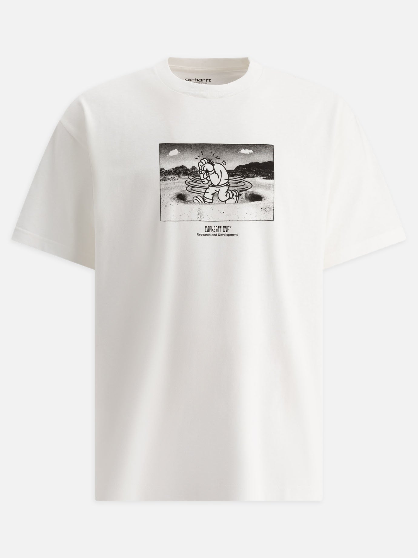 Carhartt WIP &quot;Think Tank&quot; t-shirt 18920728_L White thumbnail_1