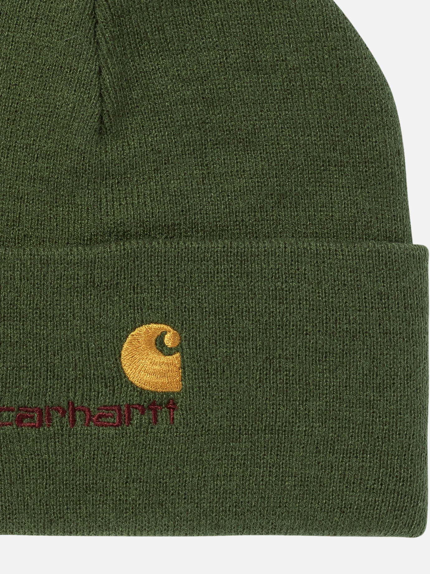 Carhartt WIP "American Script" beanie Green