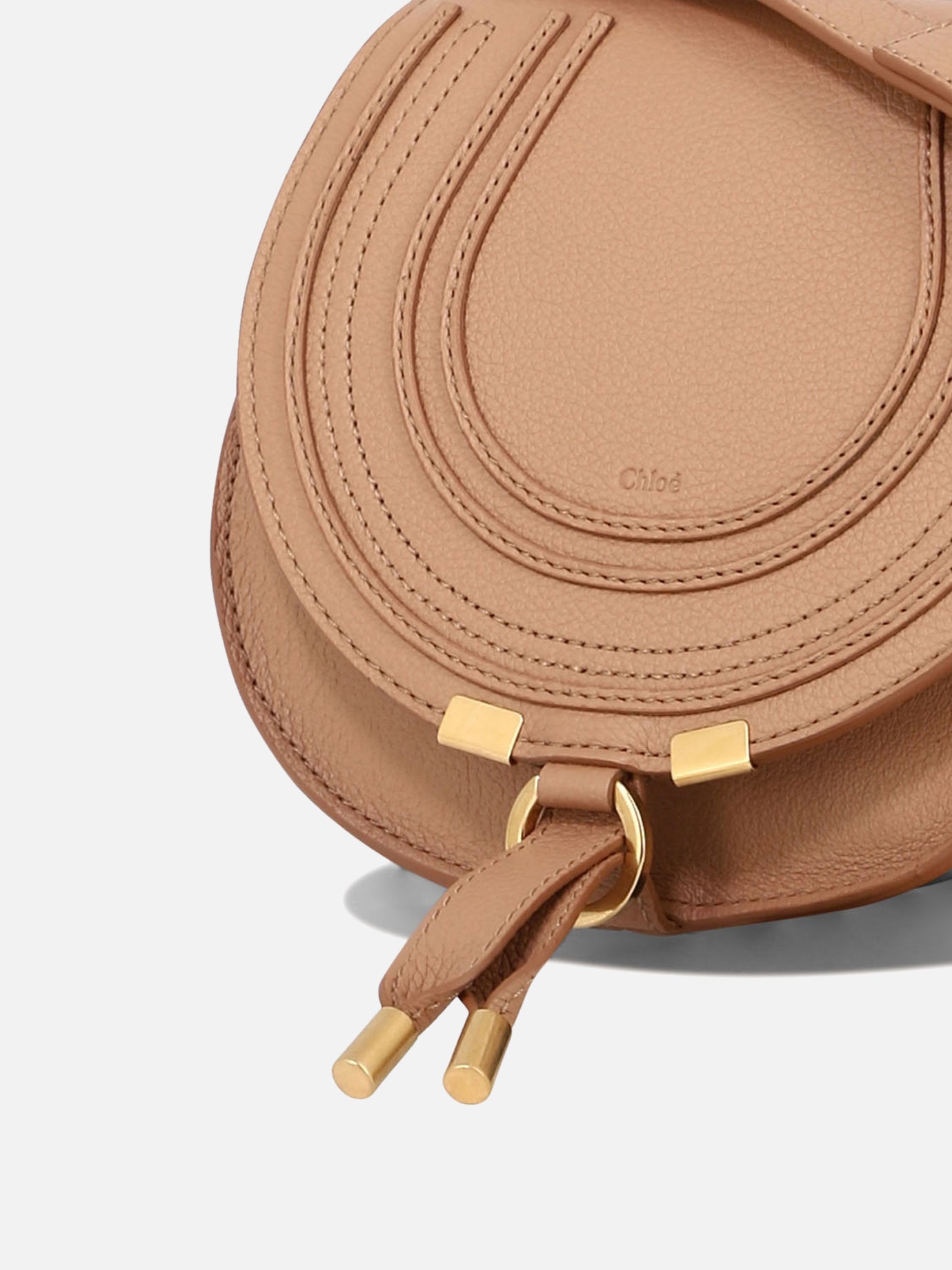 Chloé "Marcie Small" crossbody bag Beige