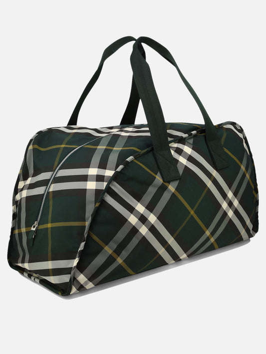Travel bags Check  Green - Burberry Men | PDP | VIETTI Online Store | 2
