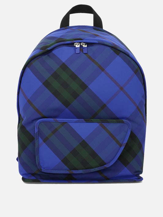 Classic backpacks Check  Blue - Burberry Men | PDP | VIETTI Online Store 

