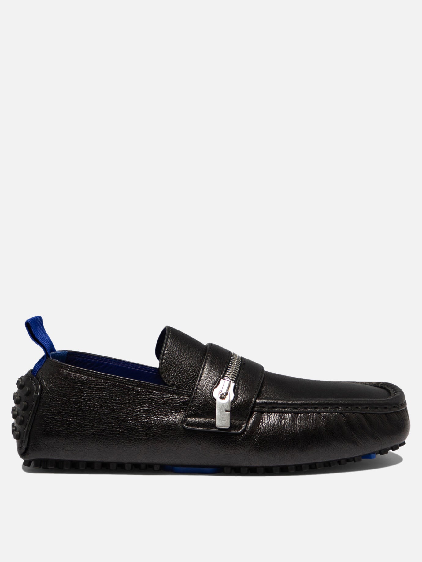 Loafers 100% leather - 100% rubber  Black - Burberry Men | PDP | VIETTI Online Store | thumbnail