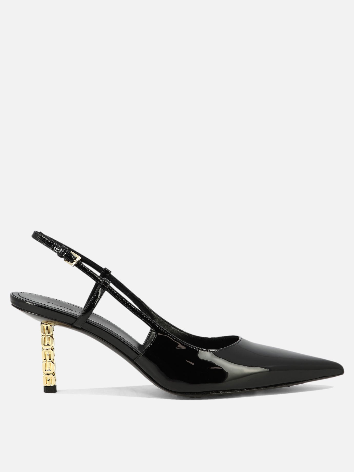 Givenchy "G Cube" 80mm slingback pumps Black