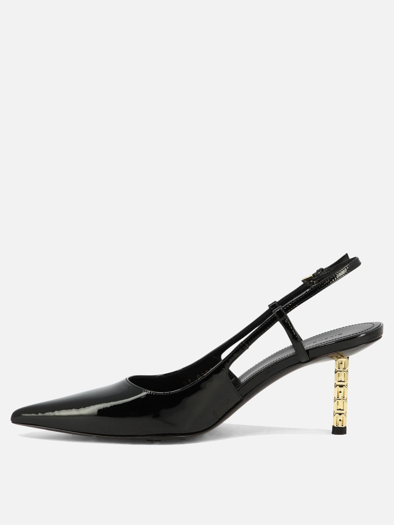 Givenchy &quot;G Cube&quot; 80mm slingback pumps 14583236_38 Black thumbnail_3
