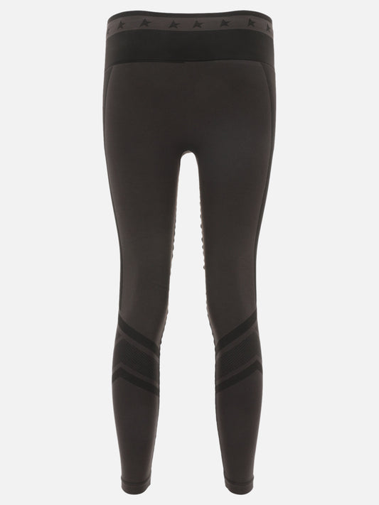 Leggings Solid colour  Black - Golden Goose Women | PLP | VIETTI Online Store | 2
