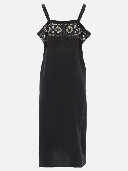 Midi dresses Embroidered  Black - Maison Margiela Women | PLP | VIETTI Online Store | 2
