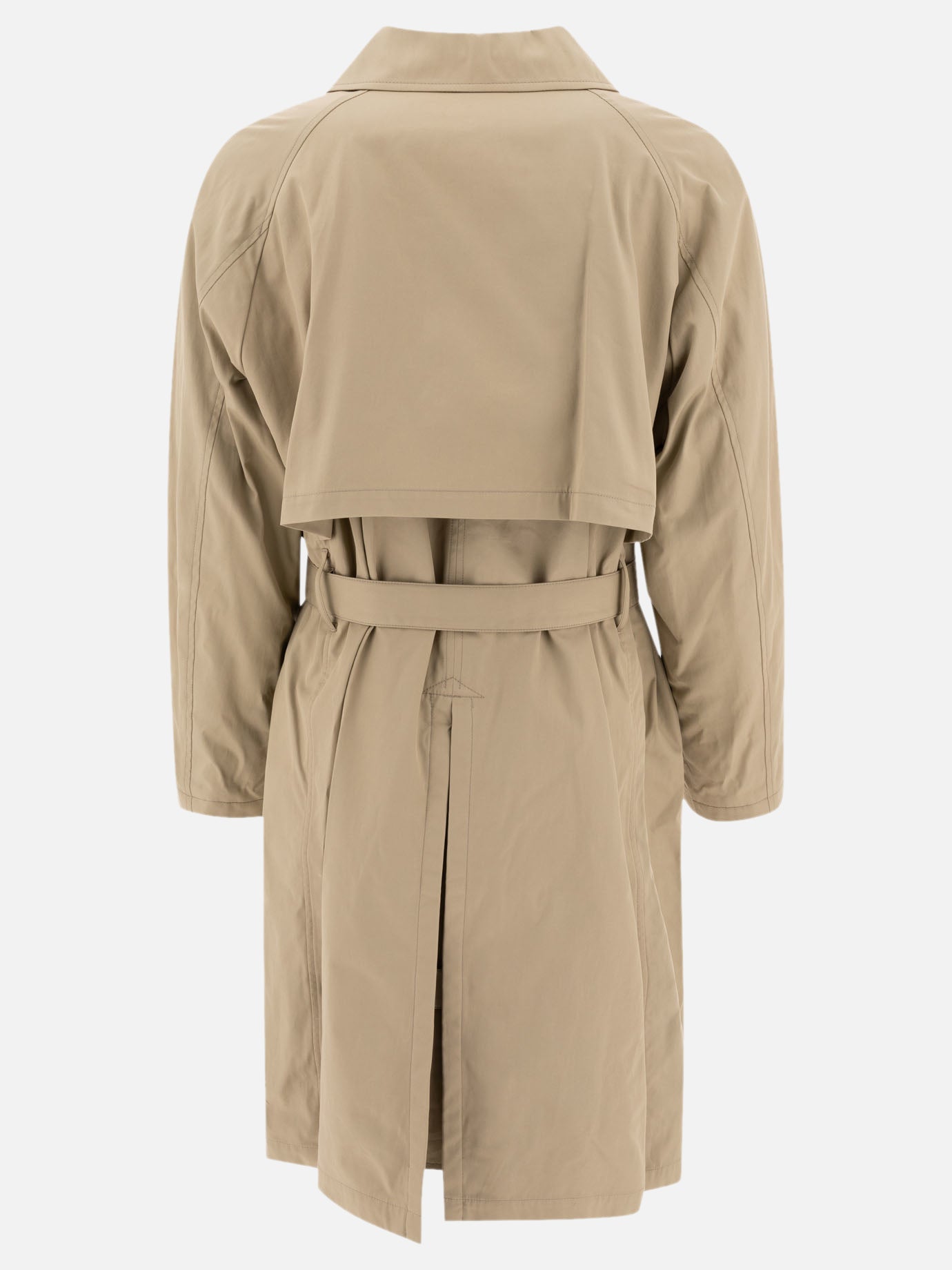 Comme Des Garçons Homme Belted trench coat Beige