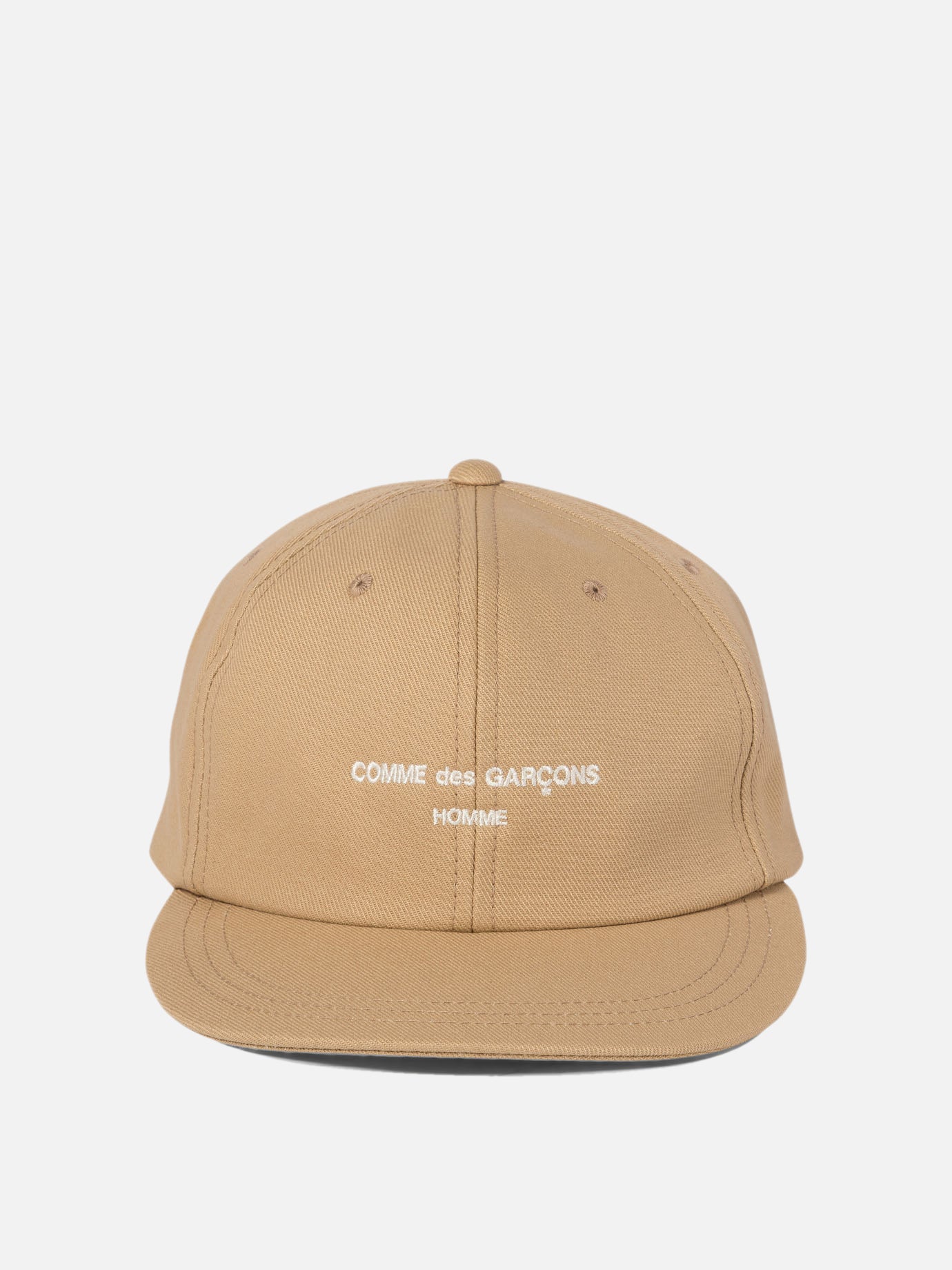 Comme Des Garçons Homme Trucker hat with embroidery Black