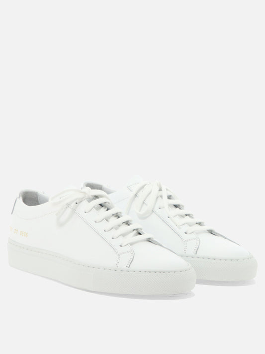 Low top sneakers 100% leather - 100% rubber  White - Common Projects Women | PLP | VIETTI Online Store | 2
