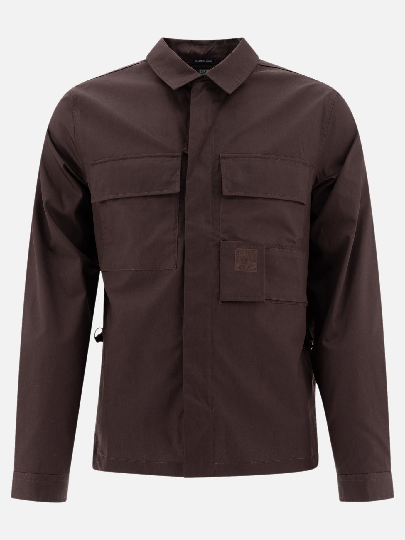 C.P. Company &quot;The Metropolis Serie Utility&quot; gabardine overshirt 19111858_M Brown thumbnail_1