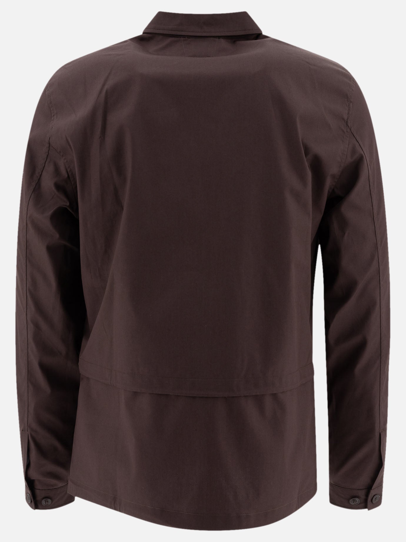 C.P. Company &quot;The Metropolis Serie Utility&quot; gabardine overshirt 19111858_M Brown thumbnail_2