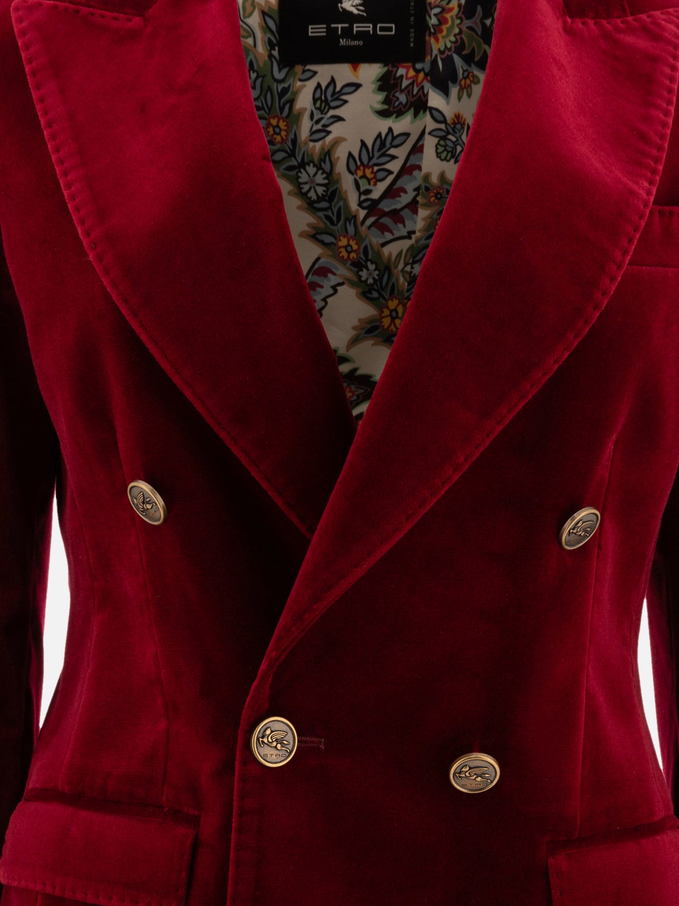 Blazers Solid colour  Bordeaux - Etro Women | PDP | VIETTI Online Store | Zoom-Modal_3
