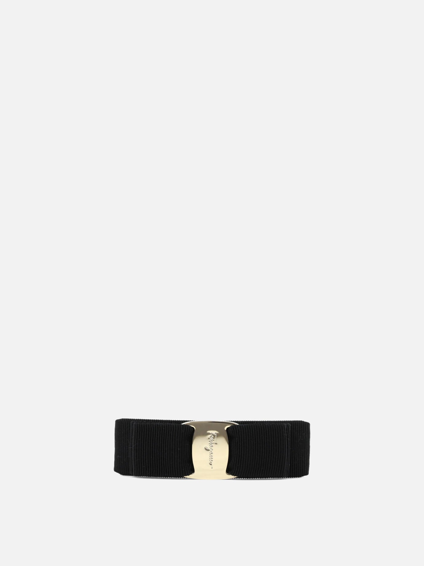 Ferragamo "Vara" hair clip Black