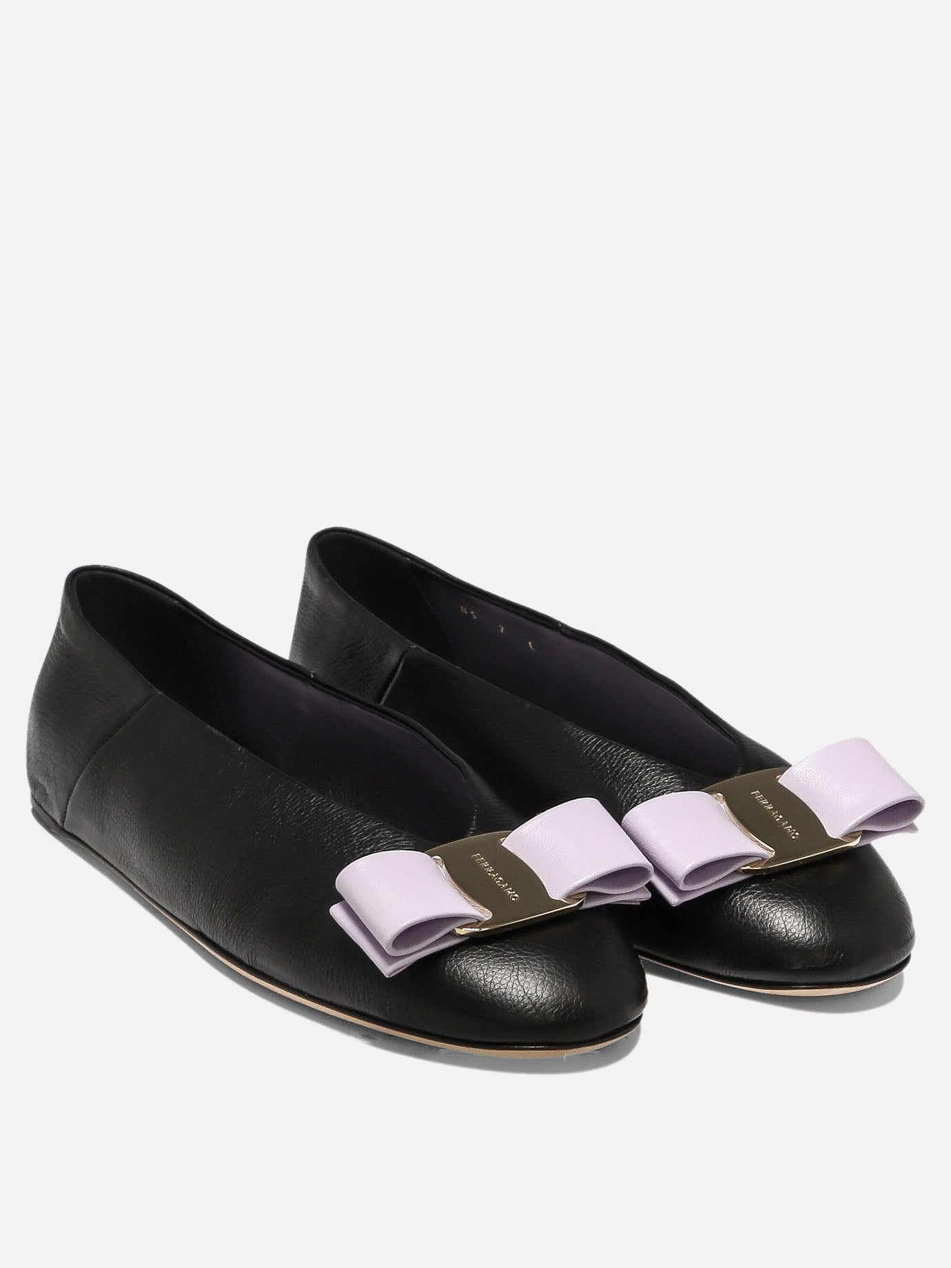 Ferragamo "Vanna" ballet flats Black