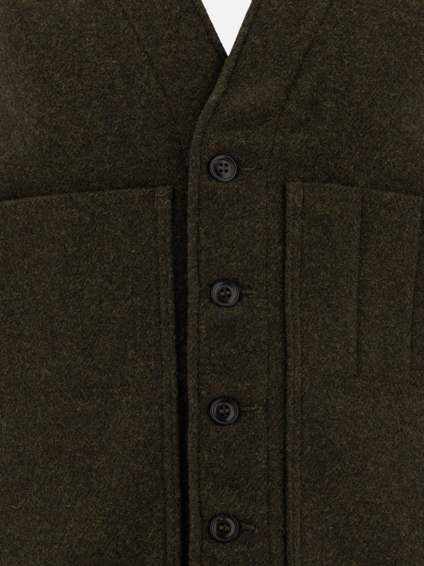 Filson "Mackinaw" wool vest Green