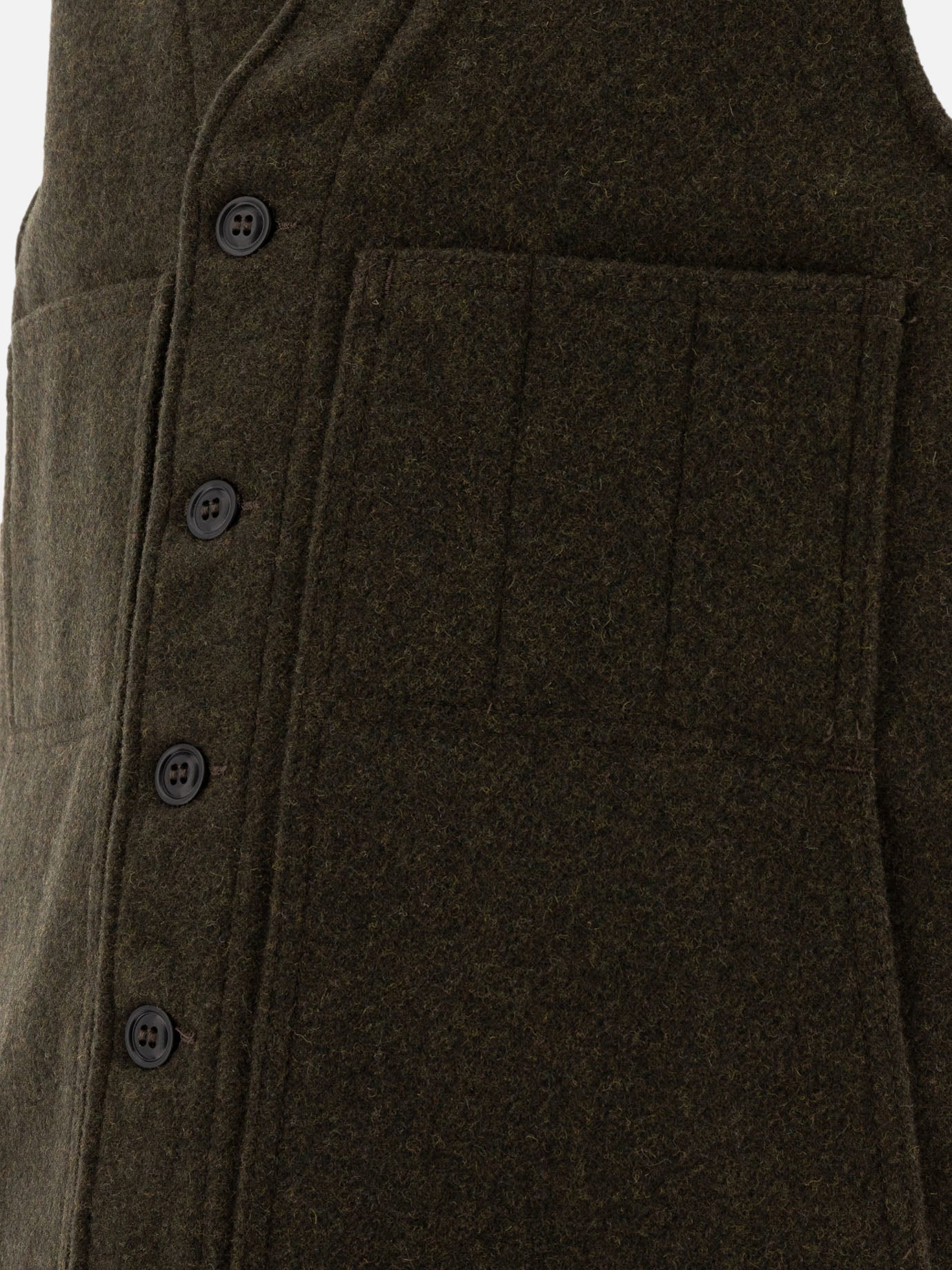 "Mackinaw" wool vest