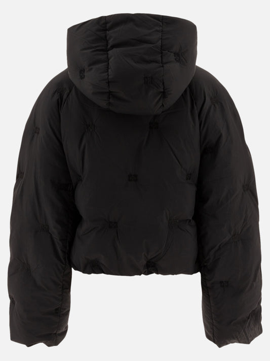 Down jackets Solid colour  Black - Ganni Women | PLP | VIETTI Online Store | 2
