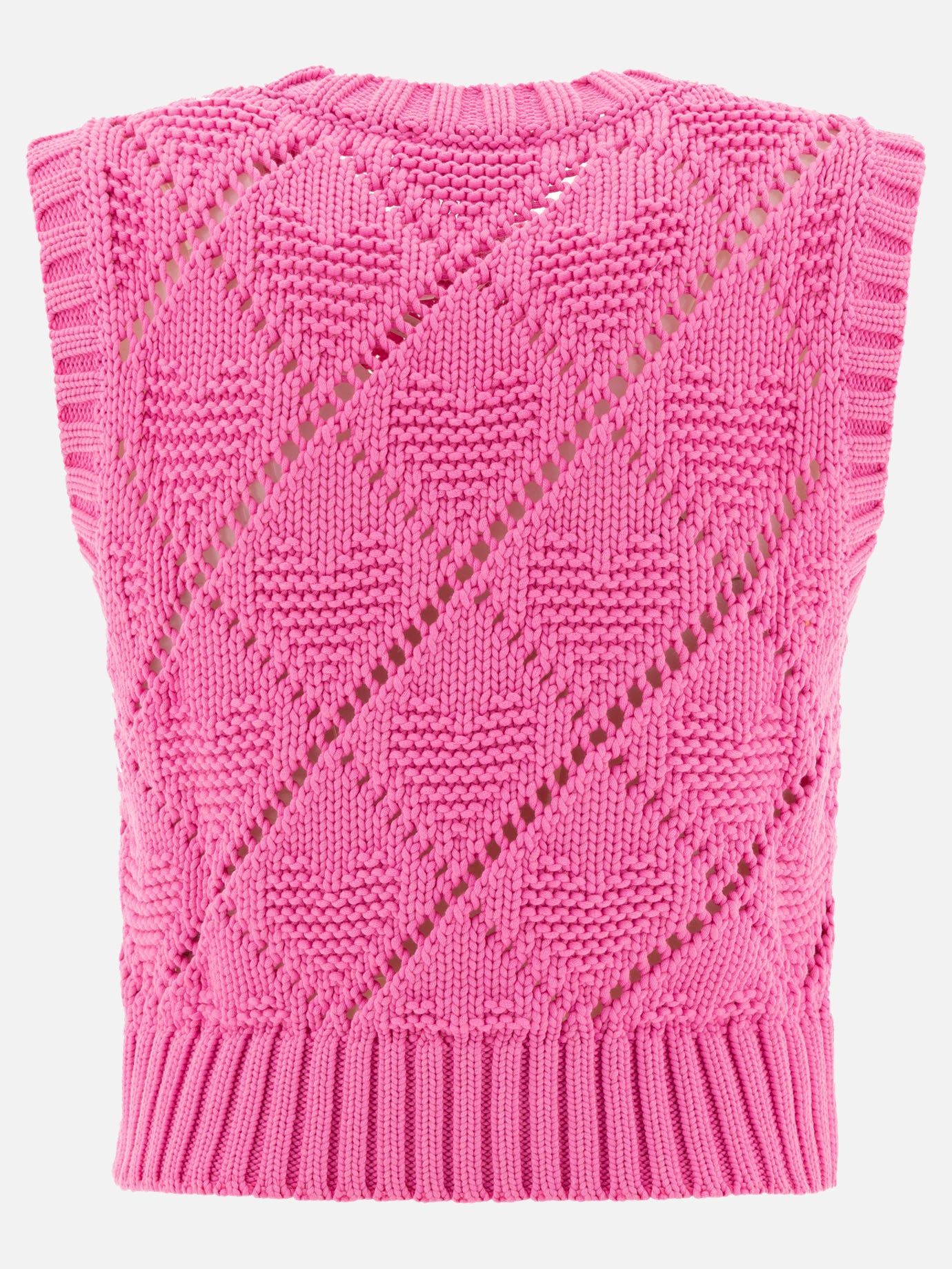 Ganni "Ganni" vest Pink