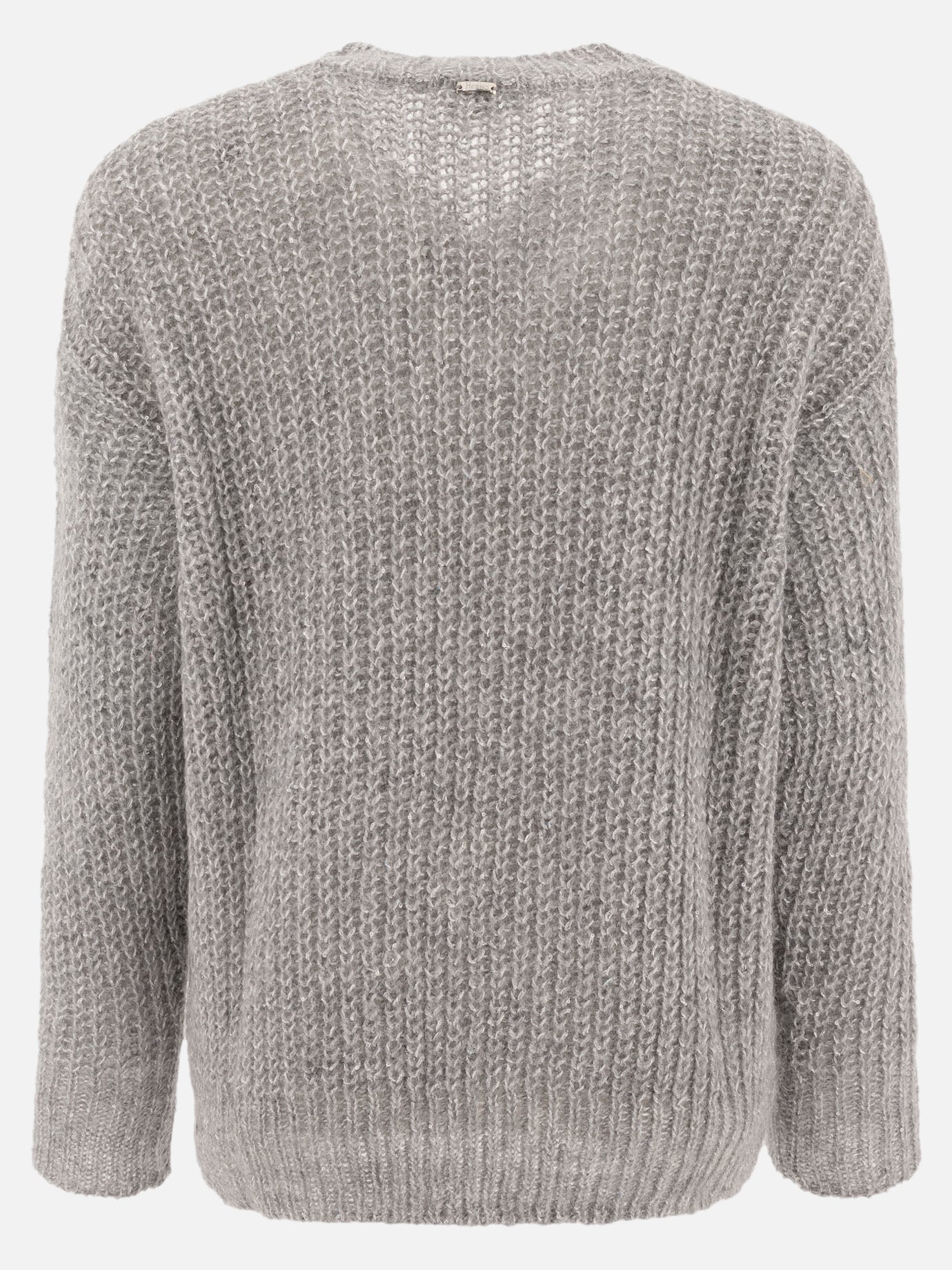 Herno Sweater with sequins Grey