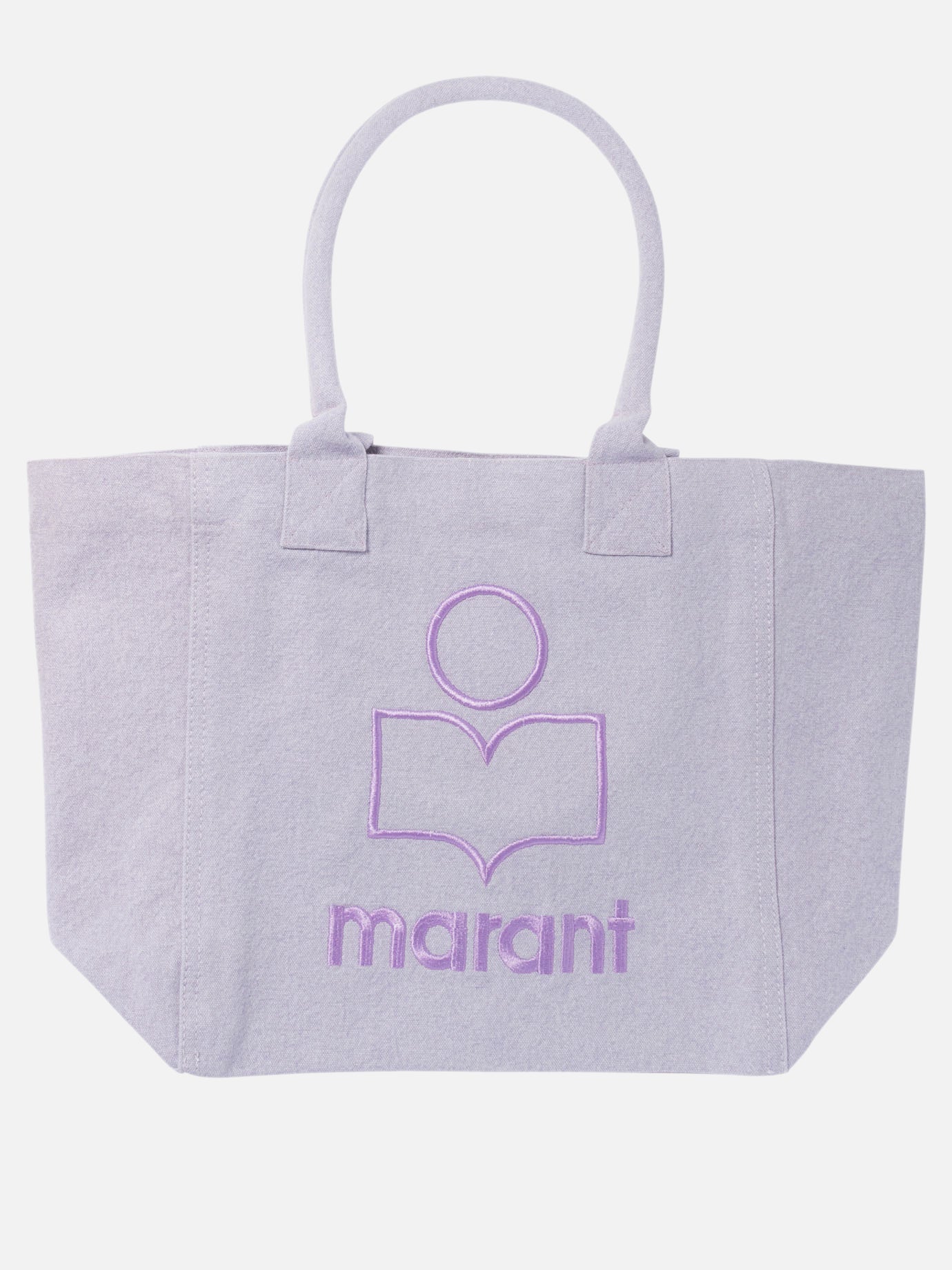 Medium bags 100% cotton  Purple - Isabel Marant Women | PDP | VIETTI Online Store | Zoom-Modal
