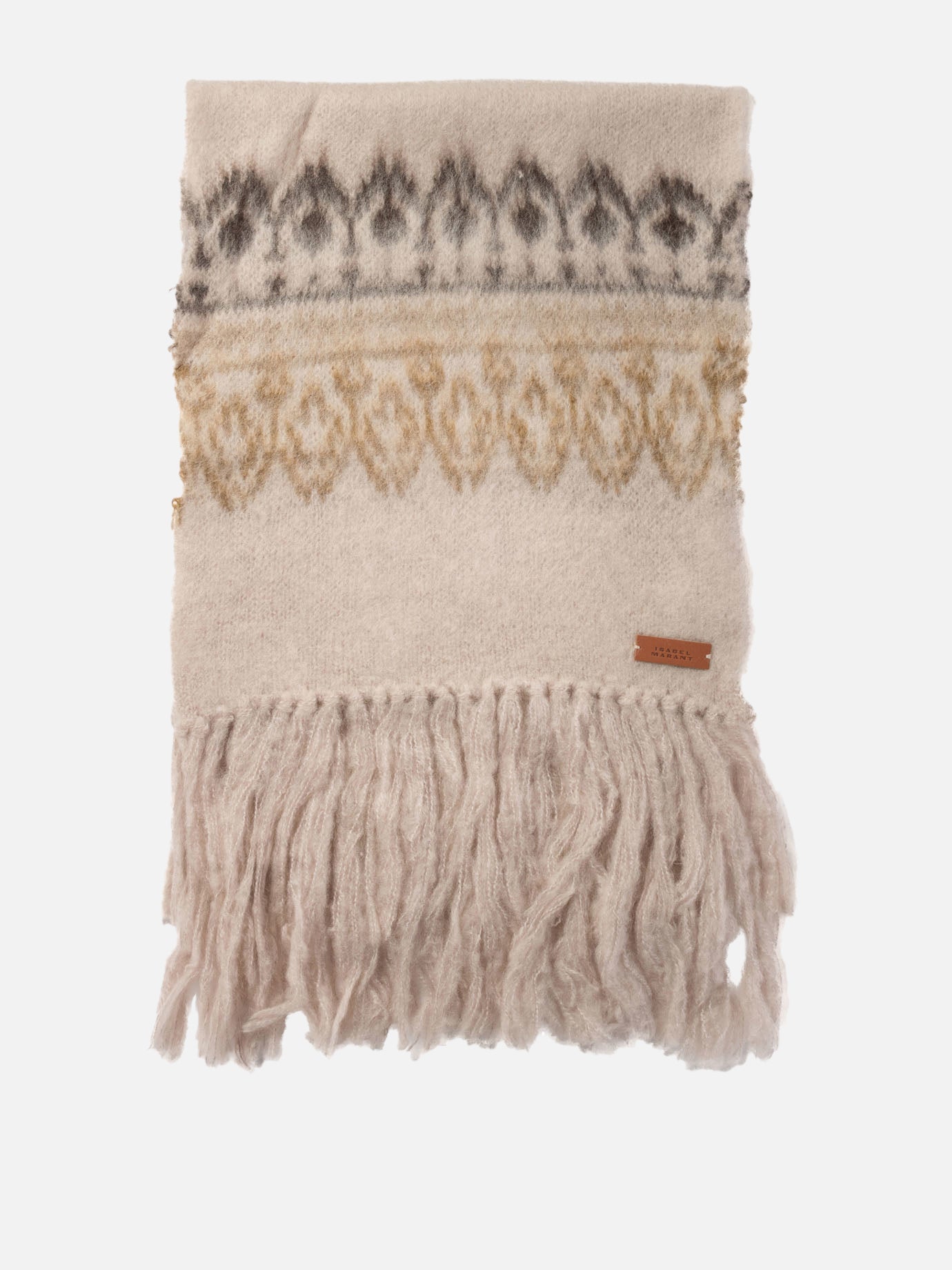 Isabel Marant "Dayna" scarf Beige