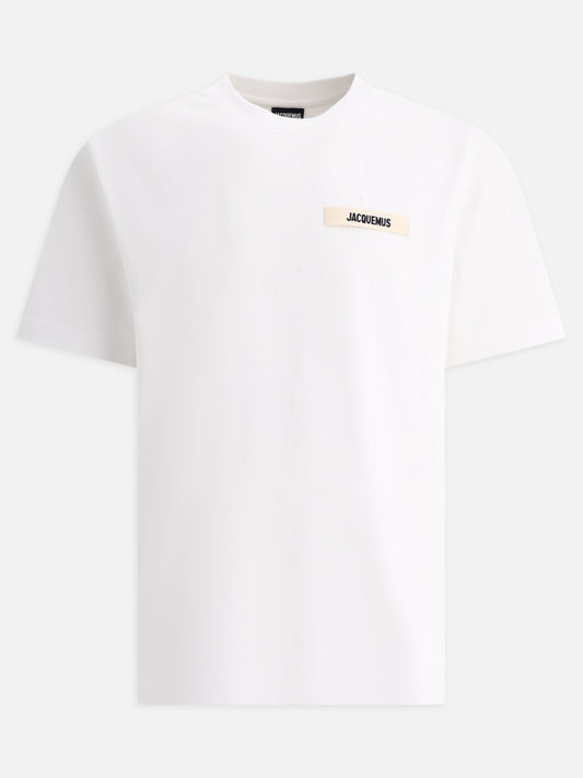 Crewneck t-shirts Solid colour  White - Jacquemus Men | PLP | VIETTI Online Store 

