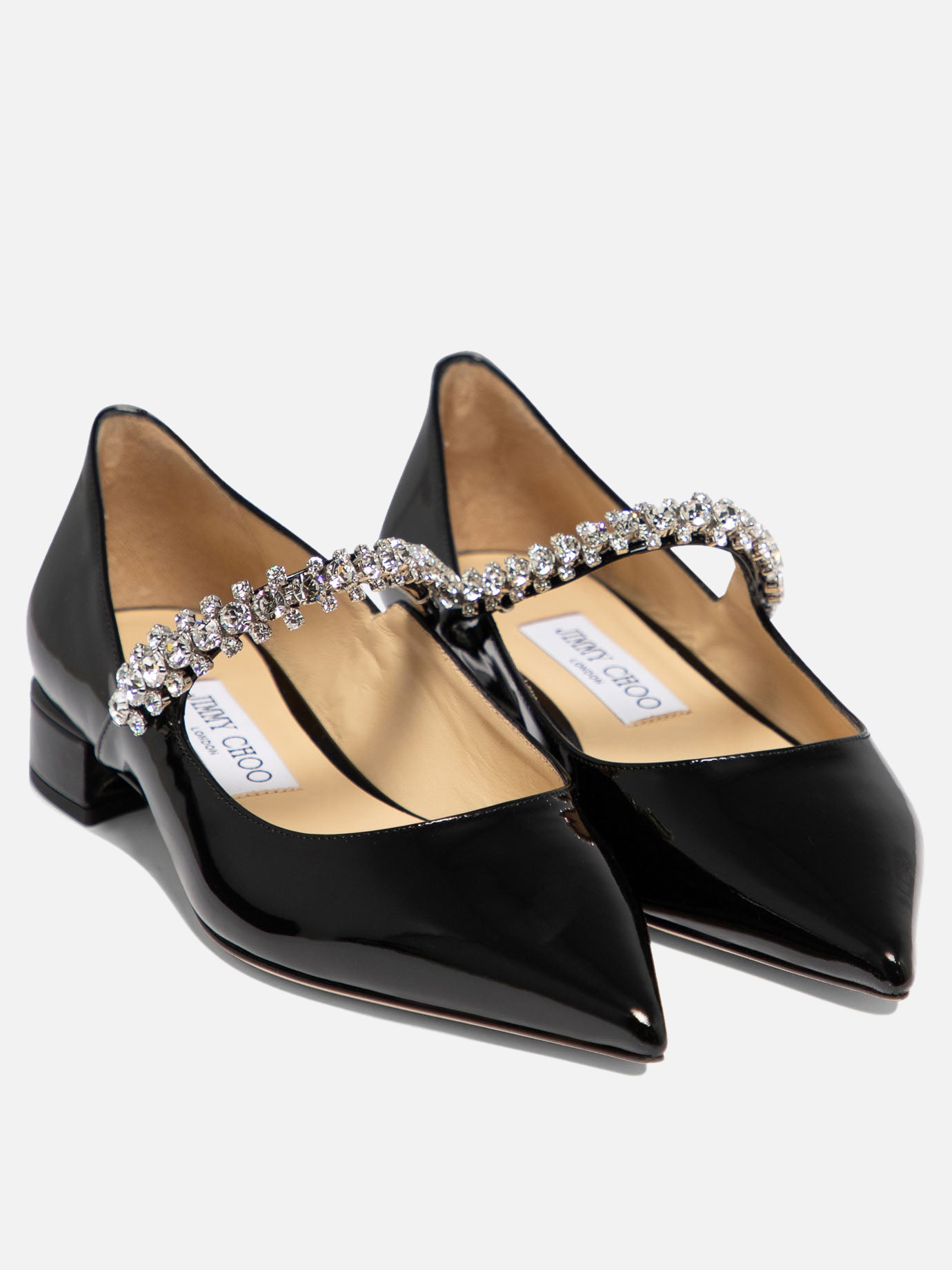 Mary Jane ballet flats 100% patent leather - 100% leather  Black - Jimmy Choo Women | PDP | VIETTI Online Store | Zoom-Modal_2
