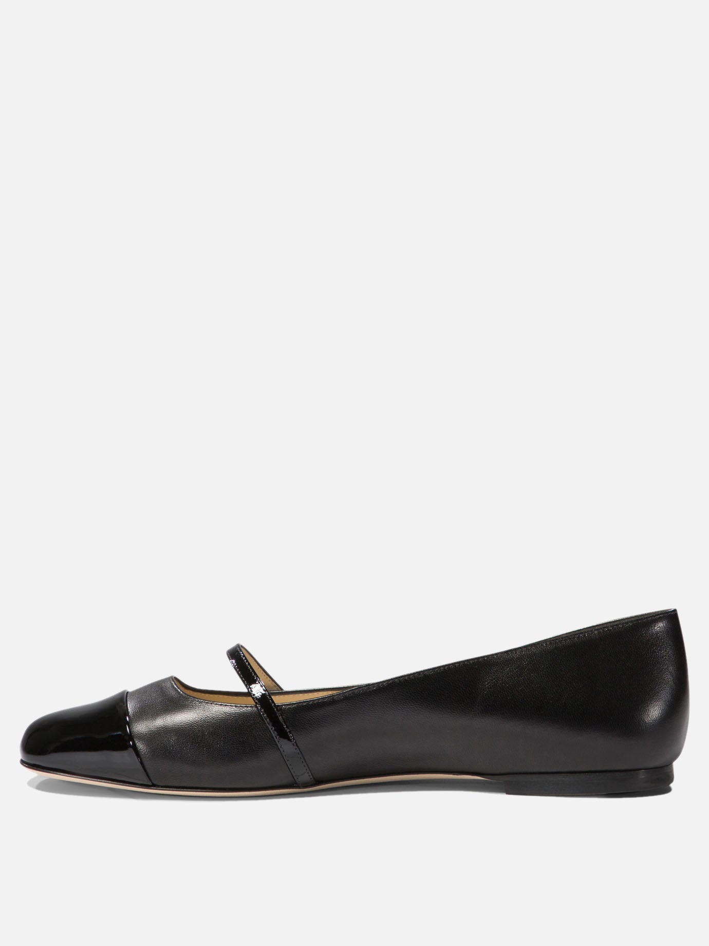 Mary Jane ballet flats 100% nappa - 100% leather  Black - Jimmy Choo Women | PDP | VIETTI Online Store | thumbnail_3
