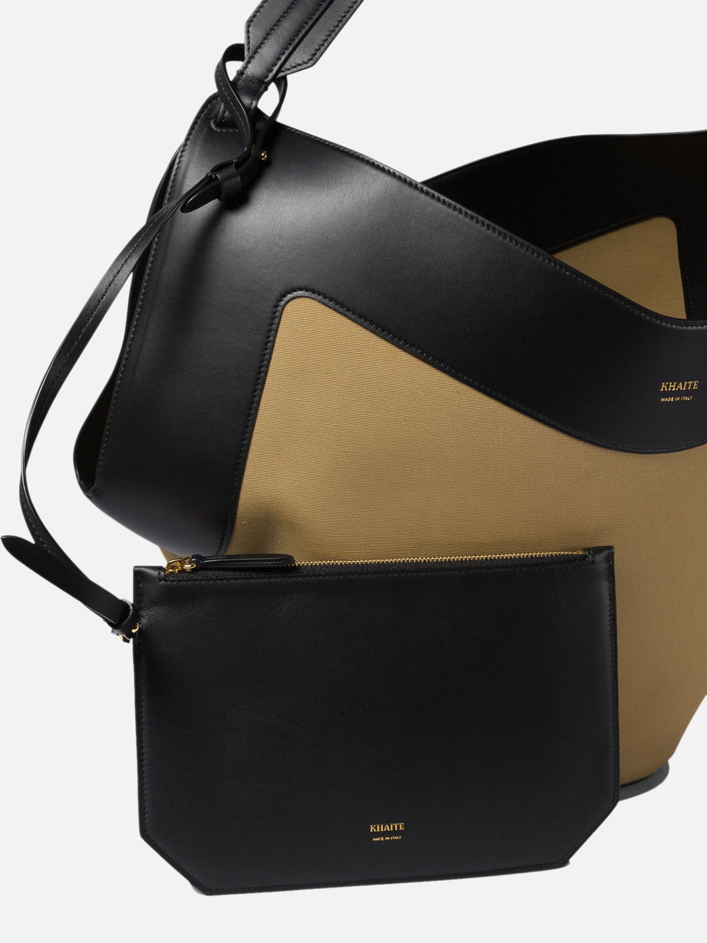 Large bags Solid colour  Beige - Khaite Women | PDP | VIETTI Online Store | thumbnail_4