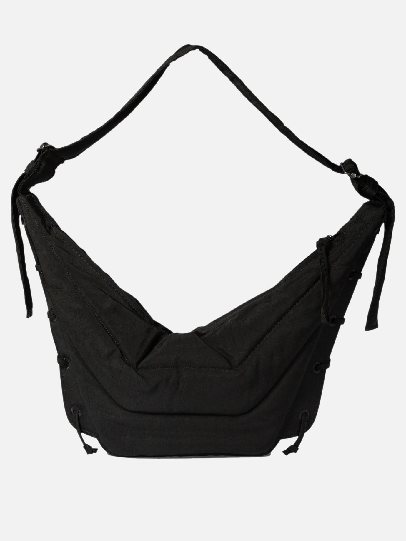 Lemaire "Medium Soft Game" shoulder bag Black