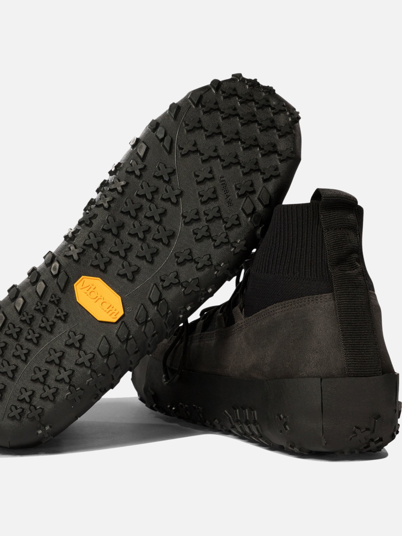 High top sneakers 100% suede - 100% rubber  Grey - Lemaire Men | PDP | VIETTI Online Store | thumbnail_5