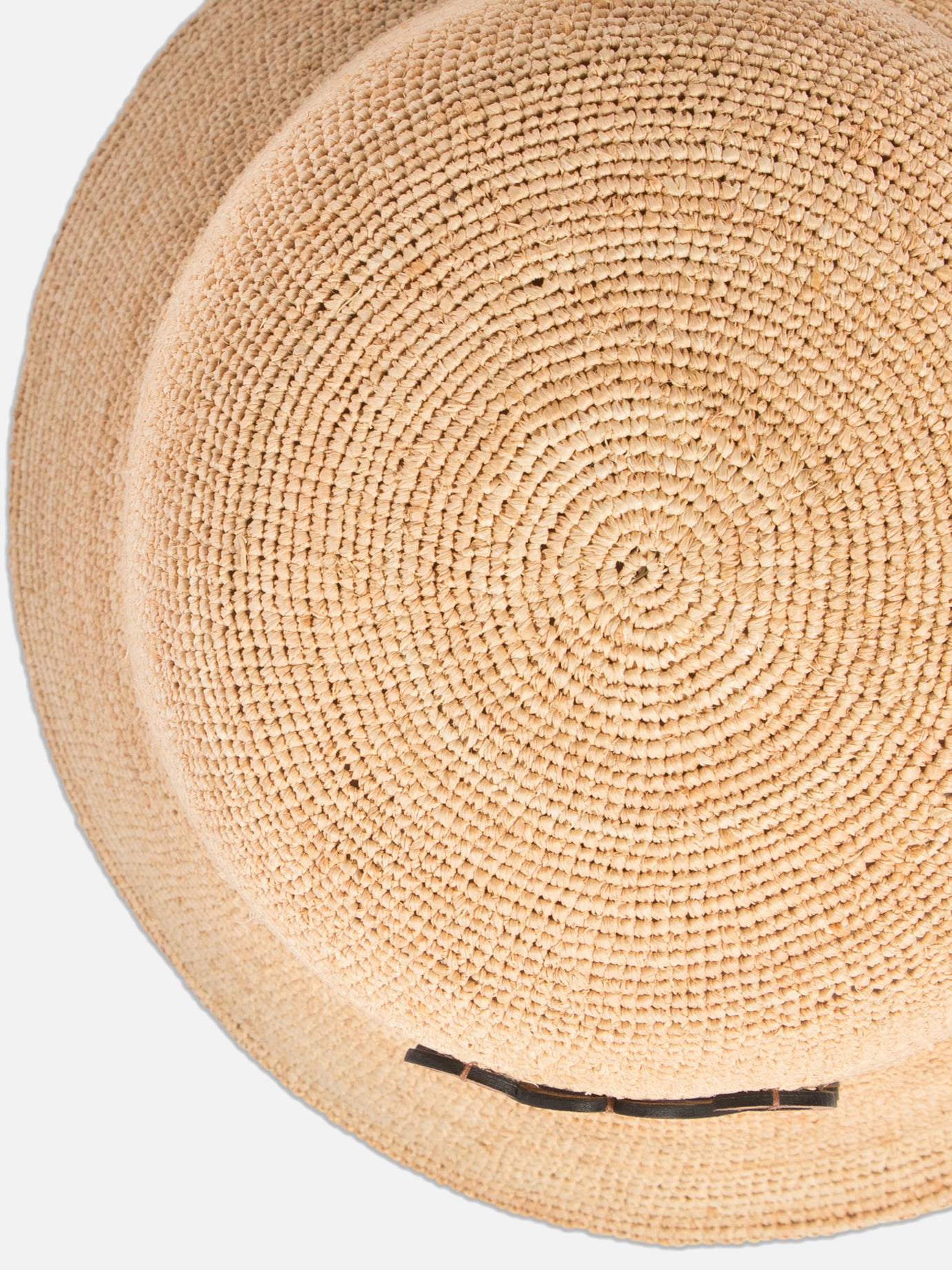 Loewe Raffia bucket hat Beige