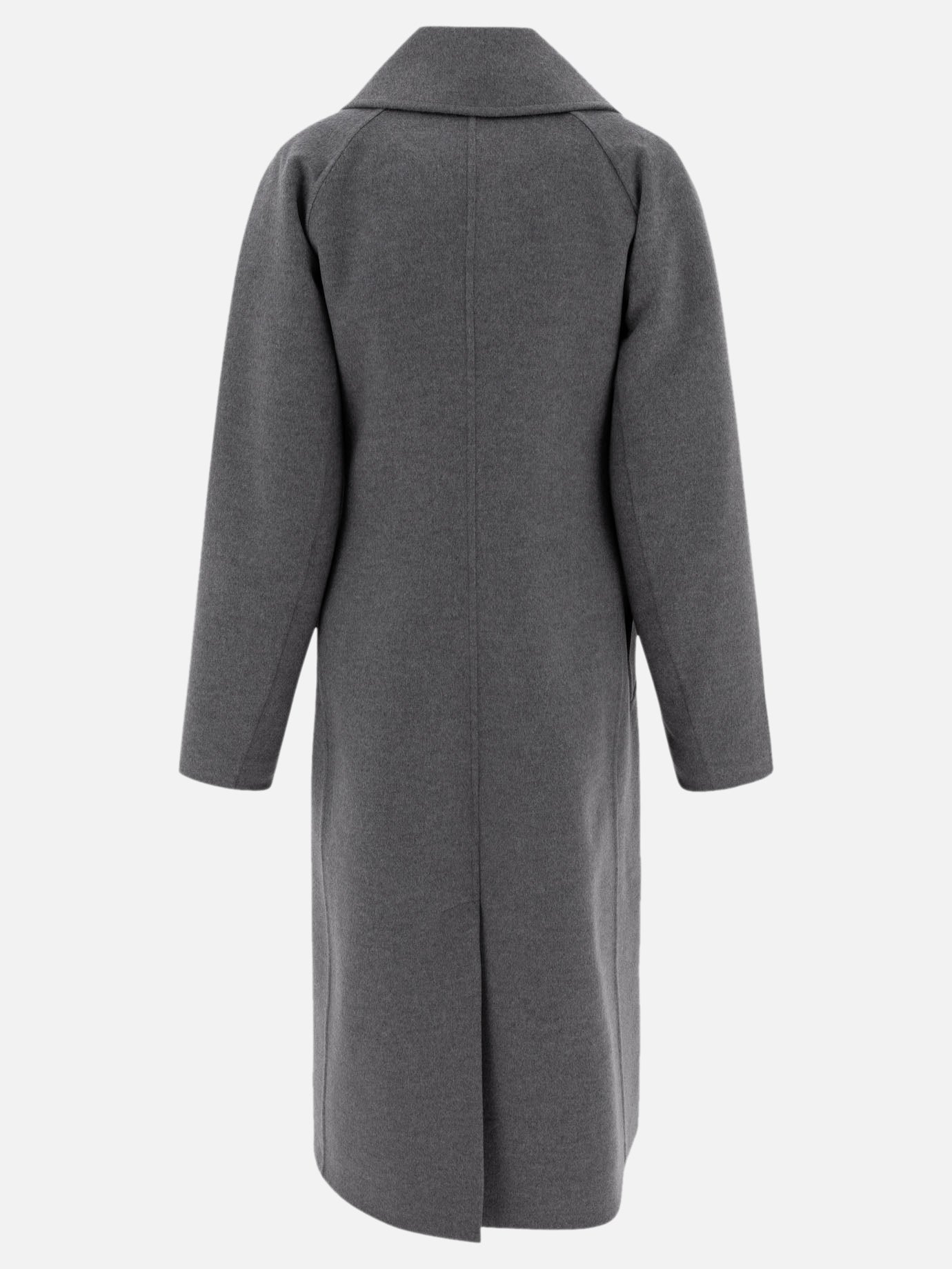 Elie Saab Wool embroidered coat Black - Women | VIETTI
