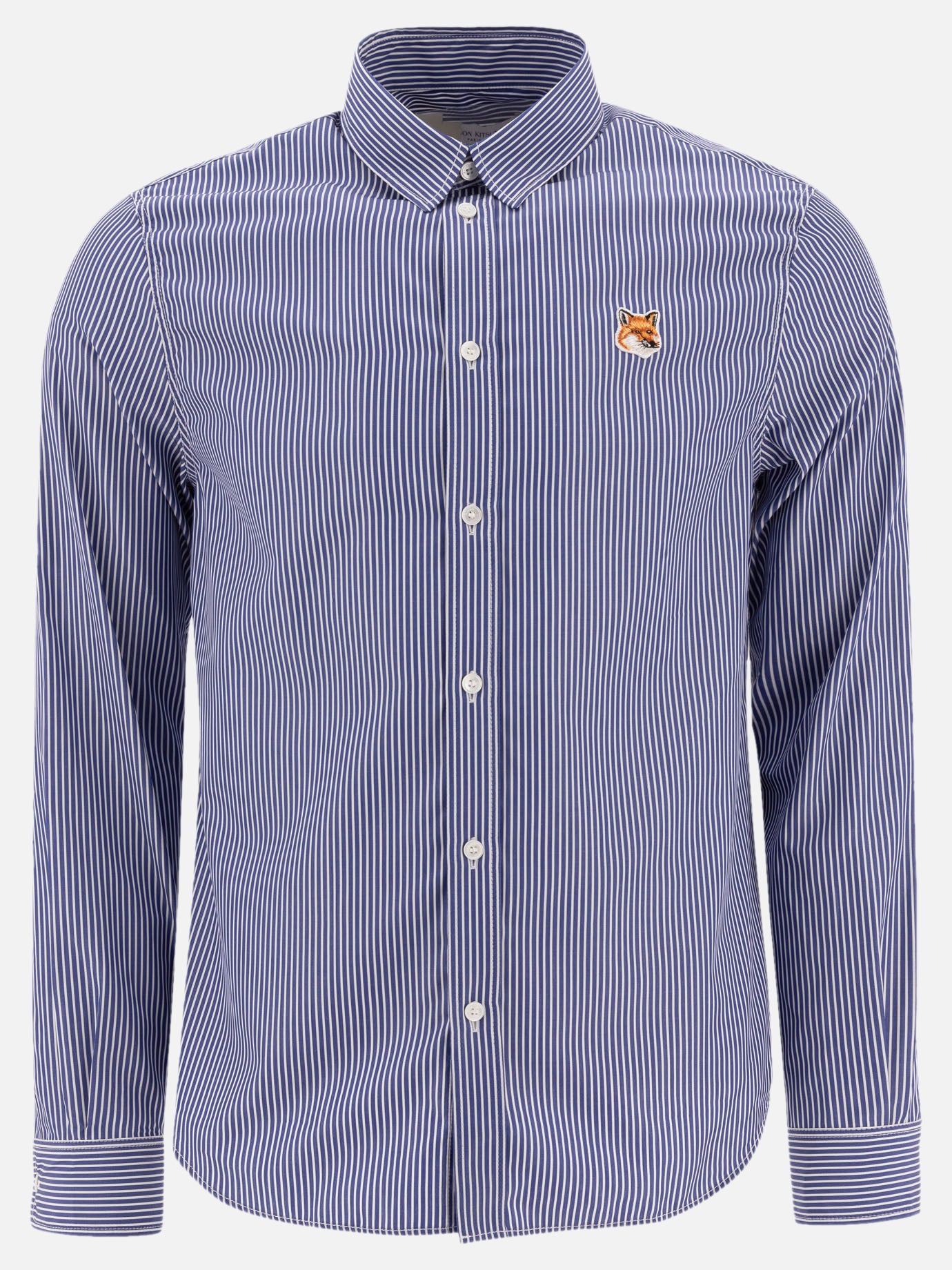 "Fox Head" striped shirt